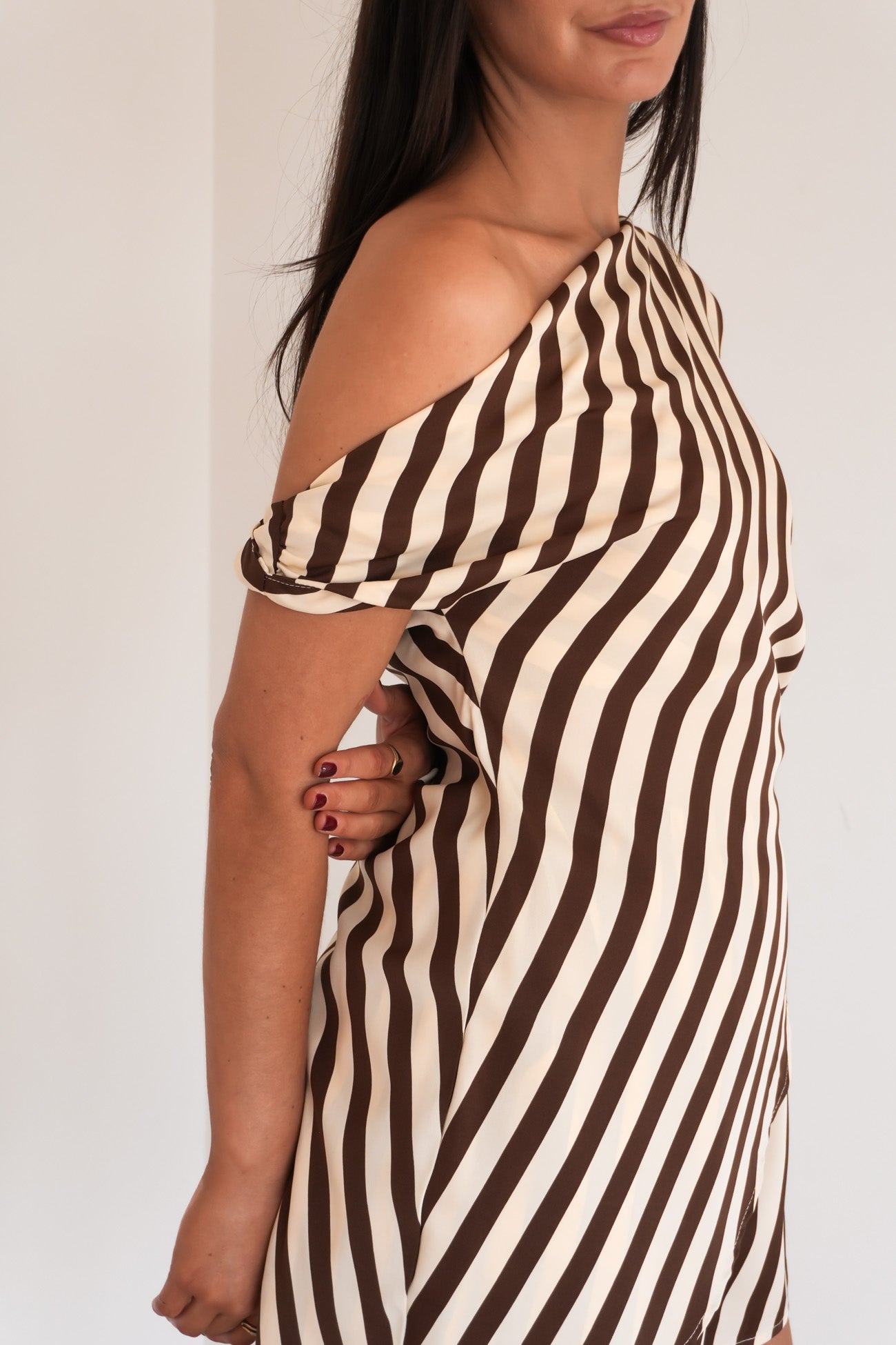 Marlee Set Chocolate Stripe