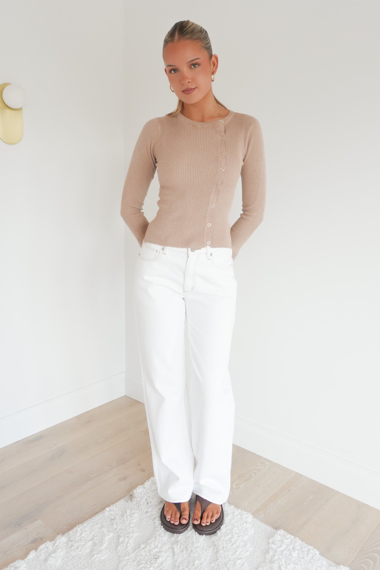Marleigh Knit Long Sleeve Oat