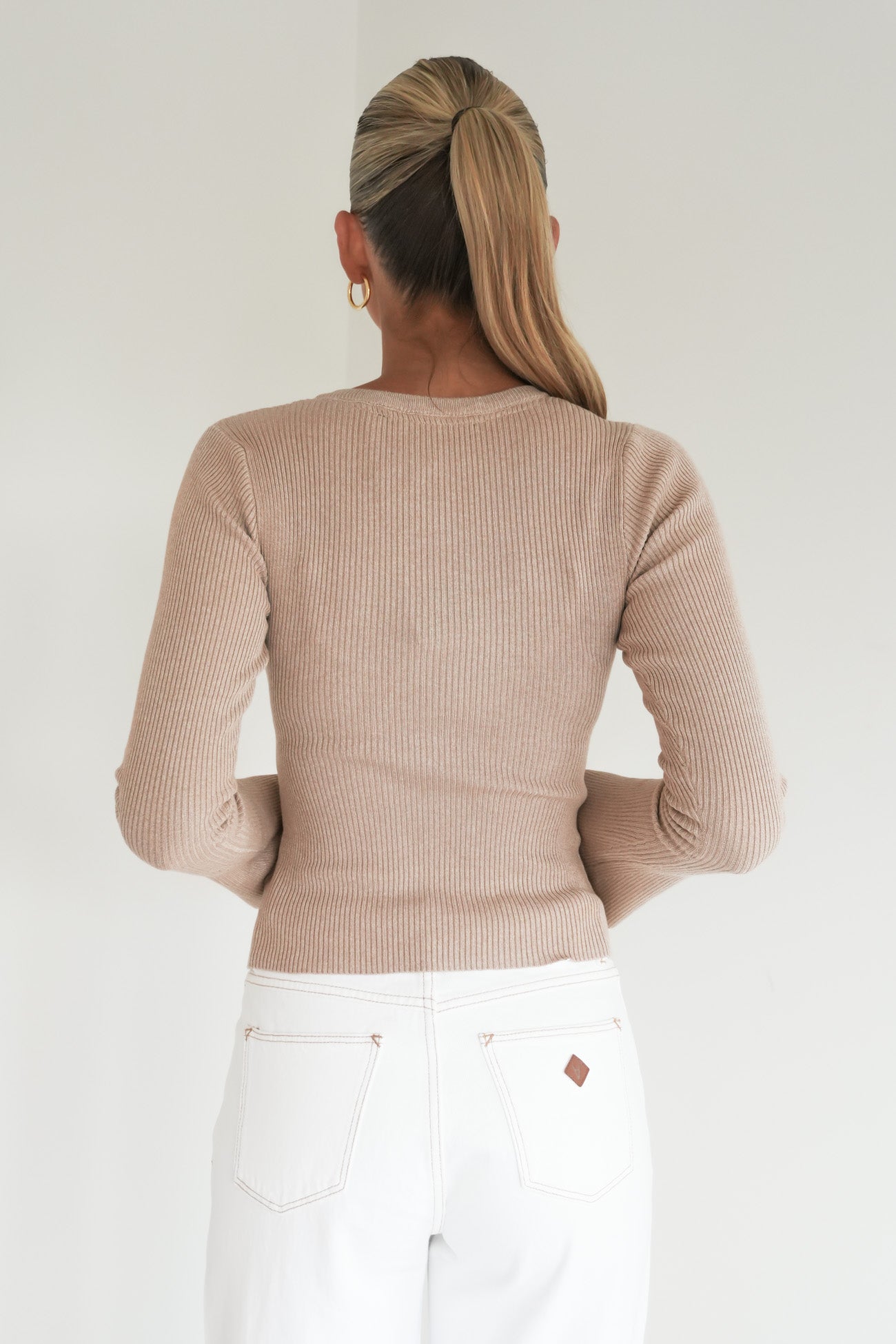 Marleigh Knit Long Sleeve Oat