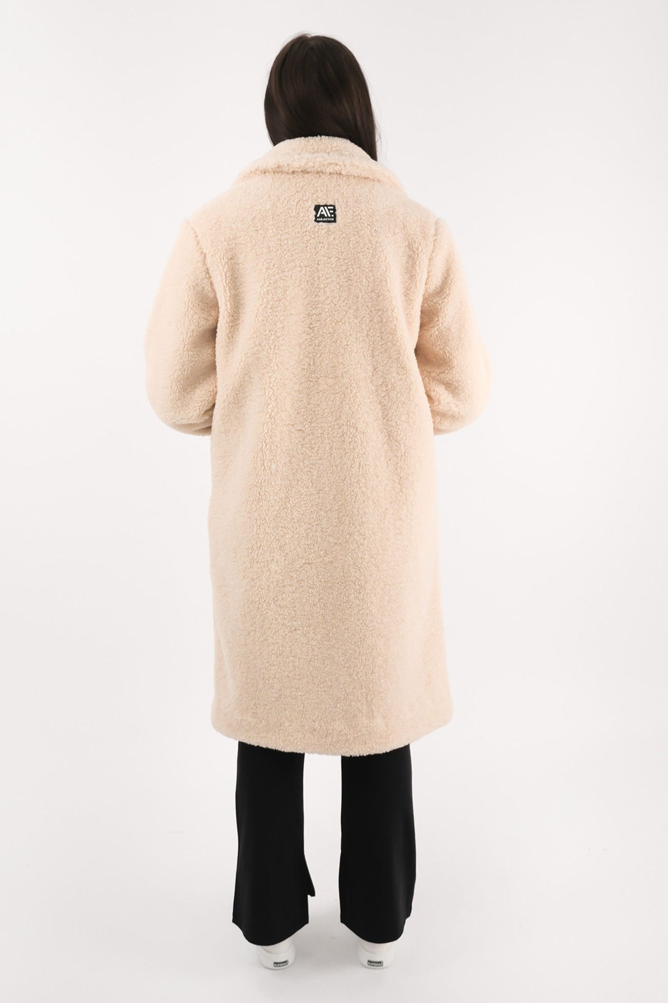 Matilda Teddy Coat Natural