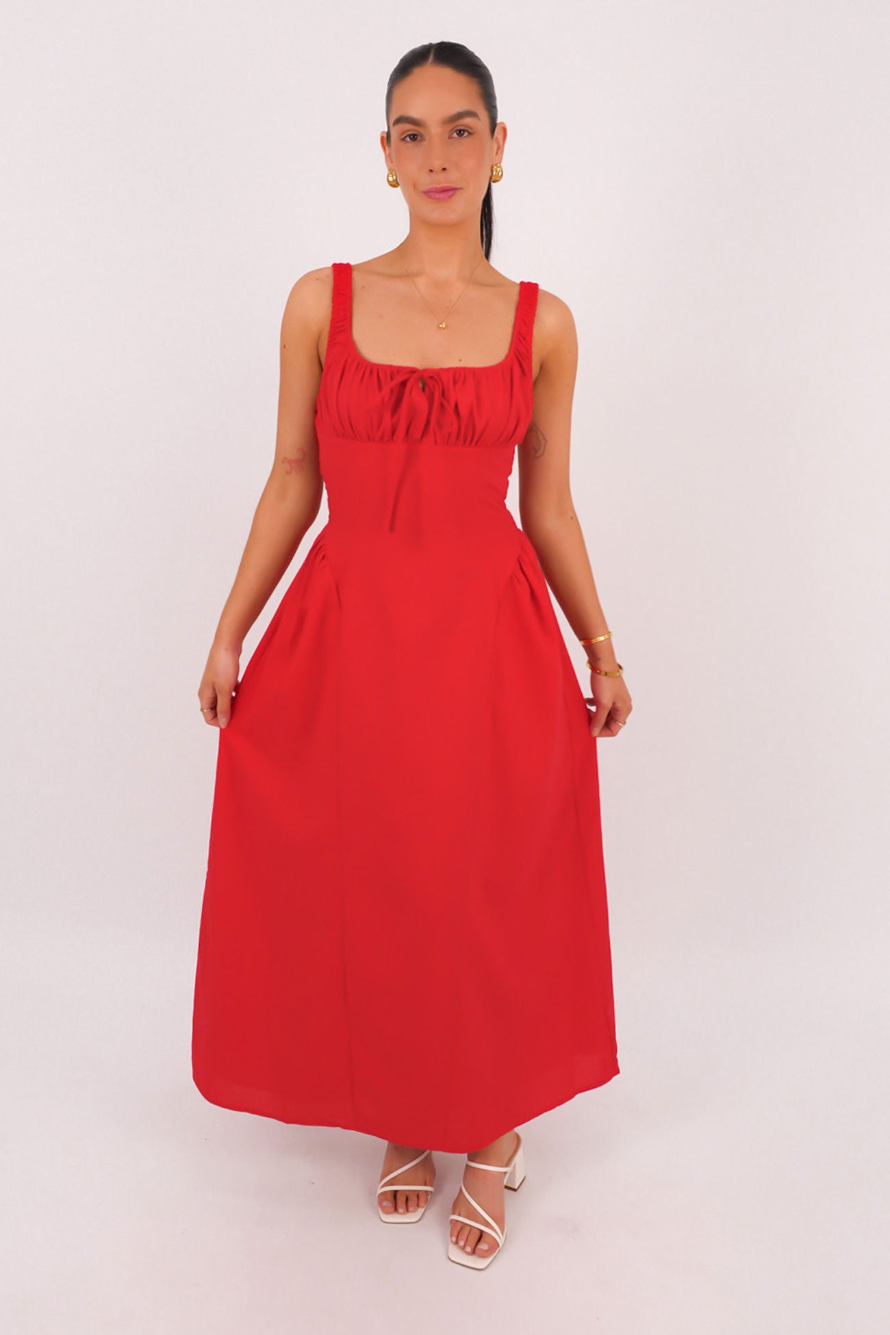 Mavis Maxi Dress Red