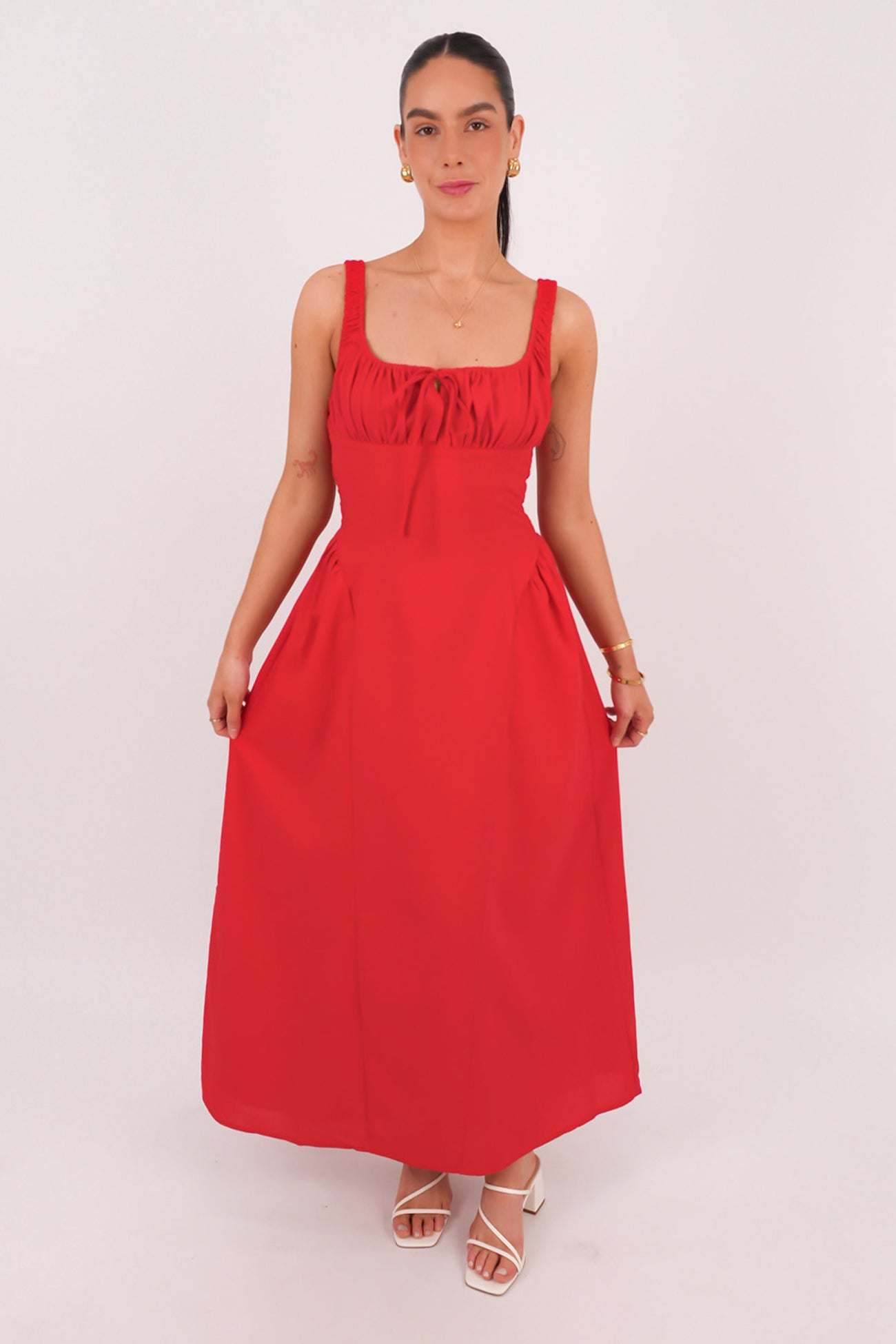 Mavis Maxi Dress Red