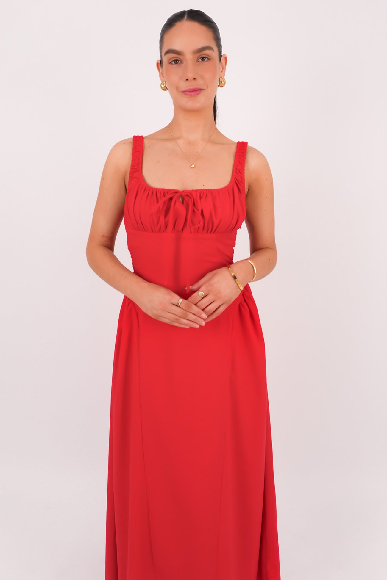Mavis Maxi Dress Red