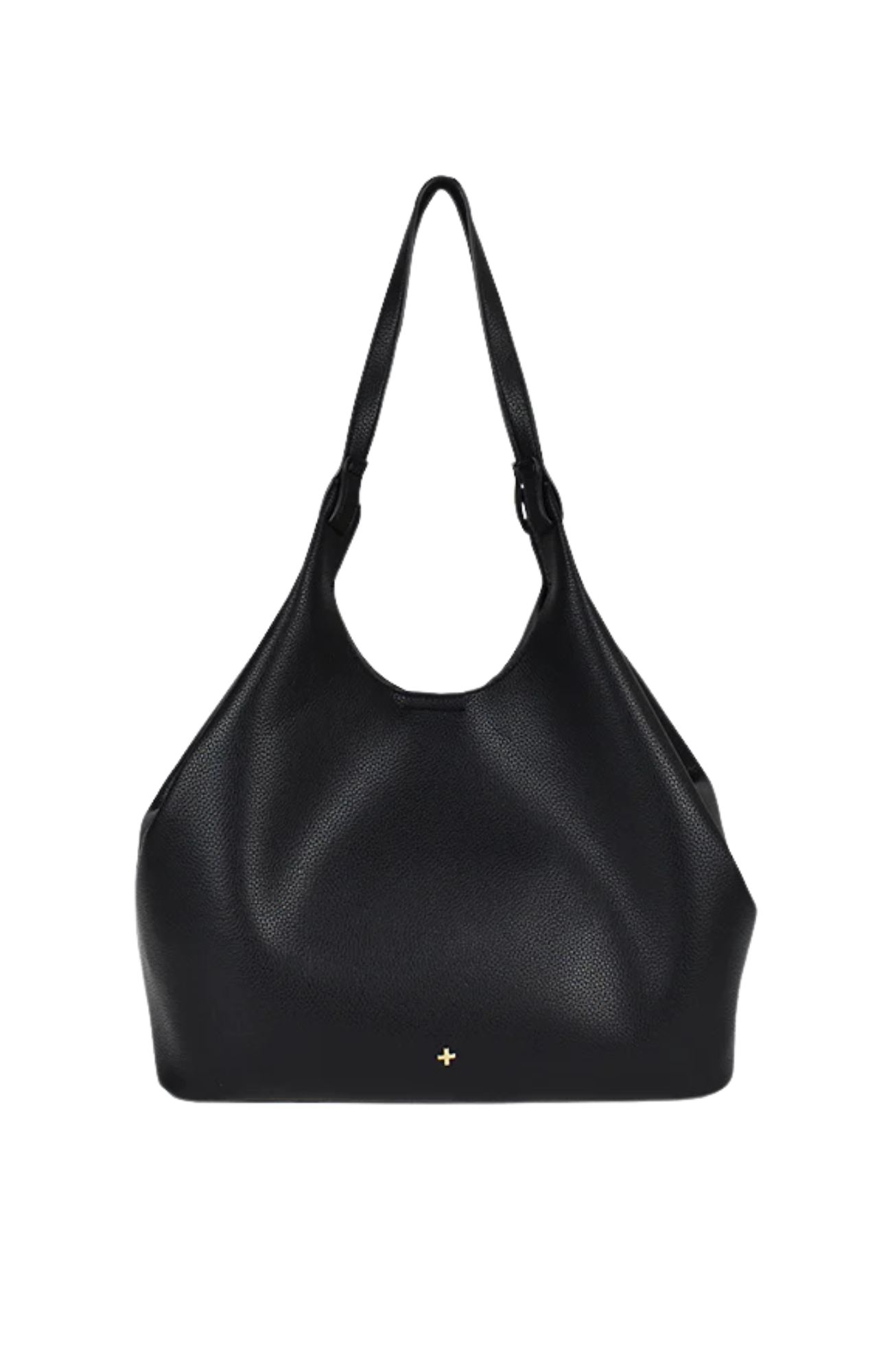 Mercy Bag Black Pebble Gold