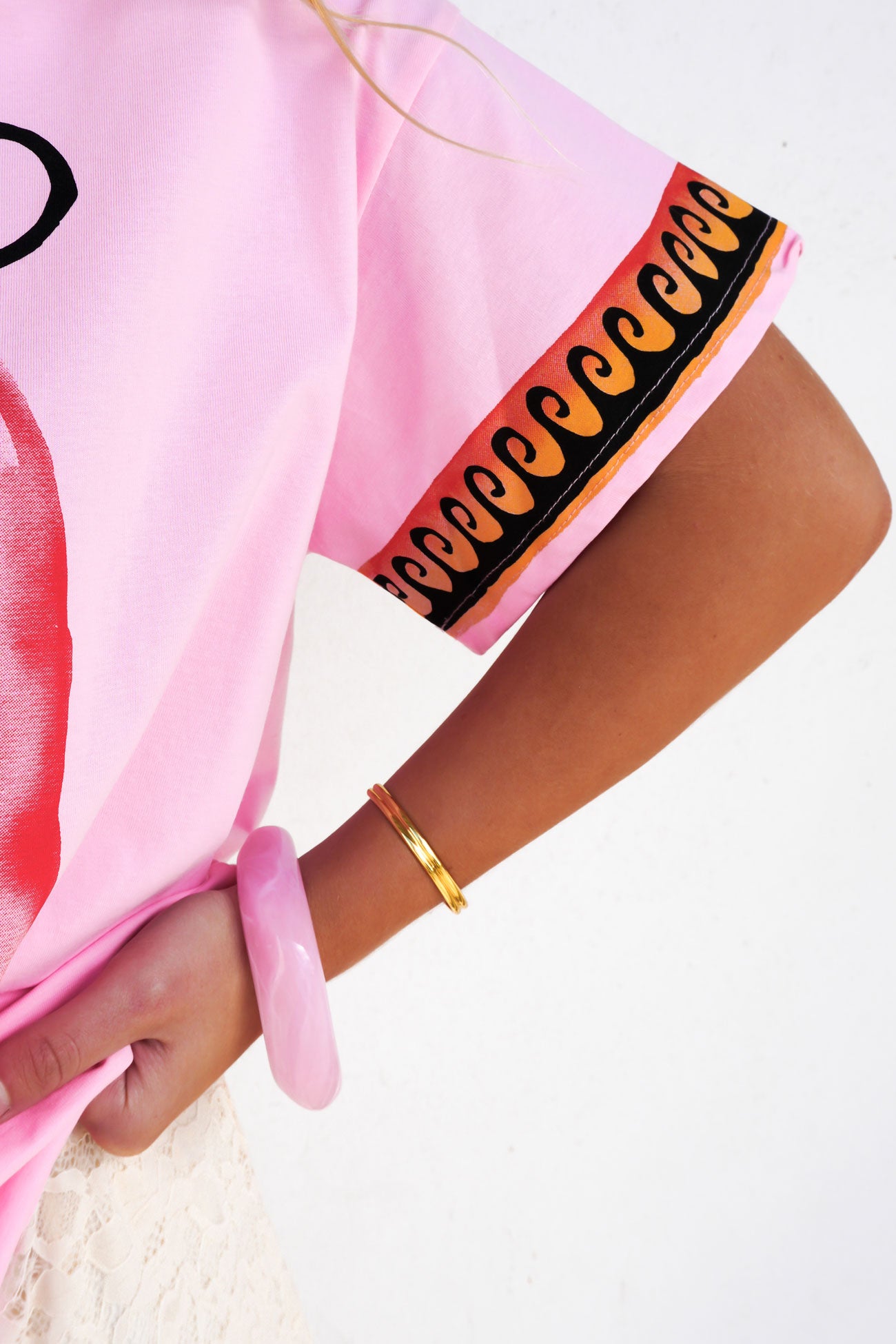 Mermaid Club Tee Pink