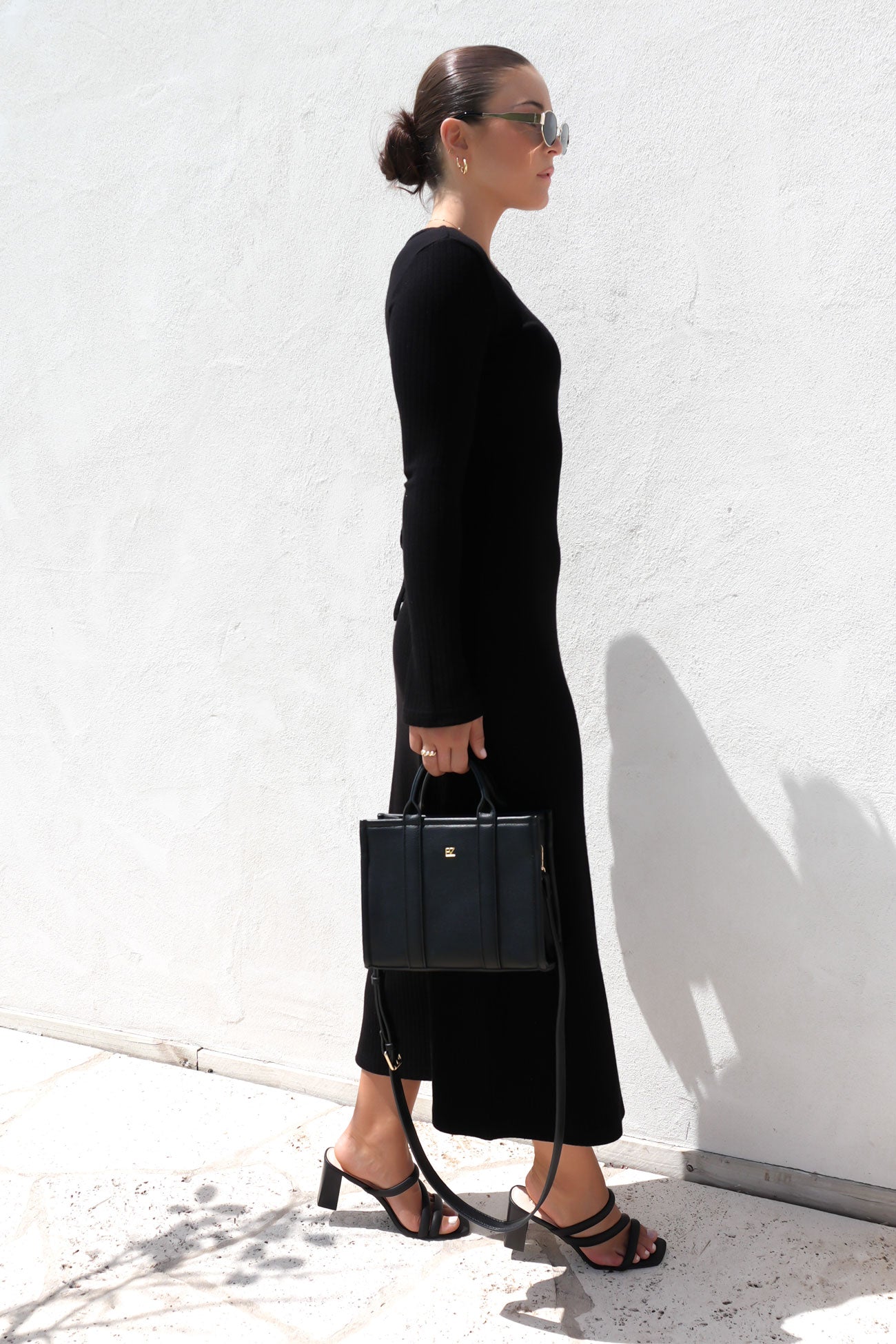 Miles Maxi Dress Black s