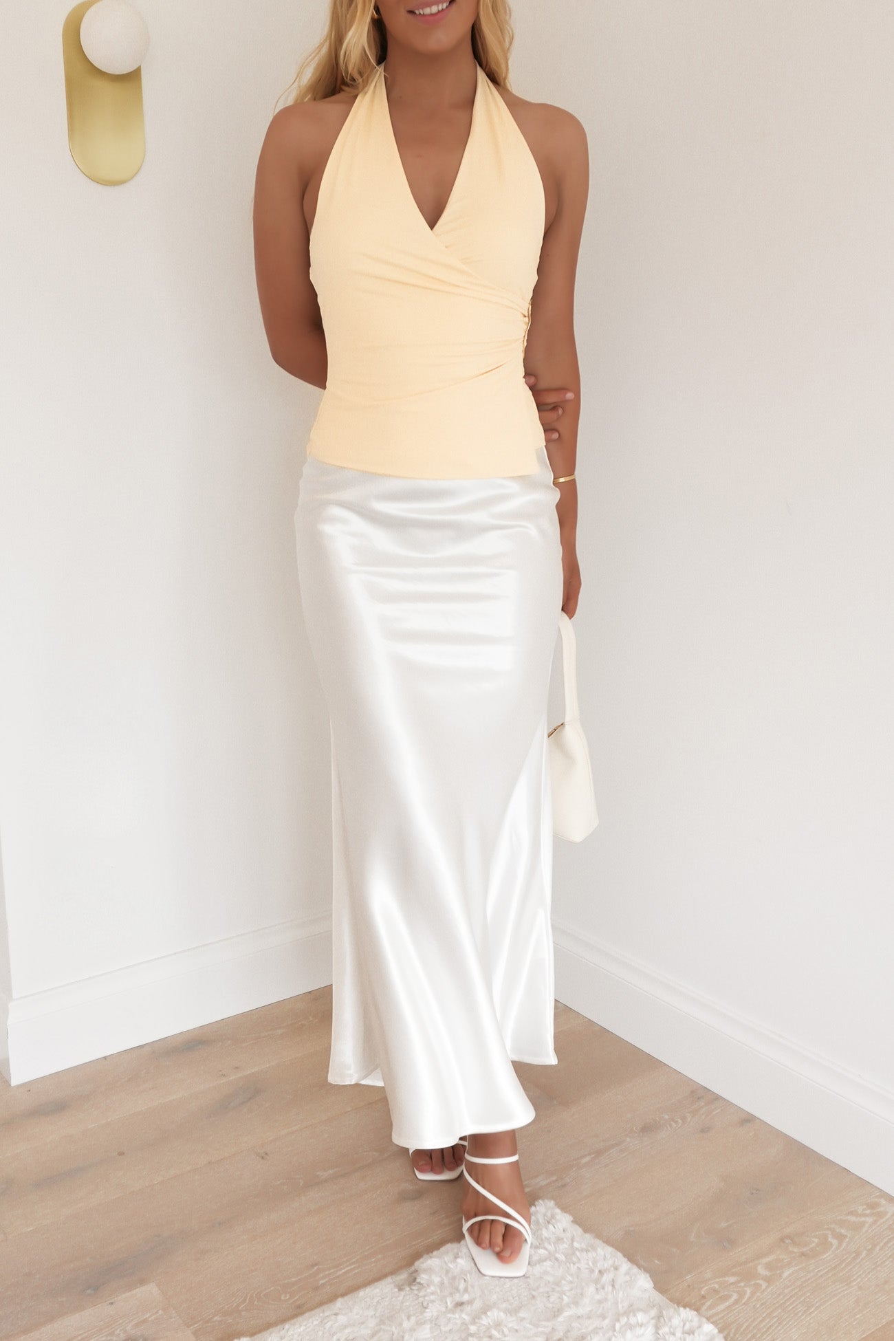 Miller Maxi Skirt White