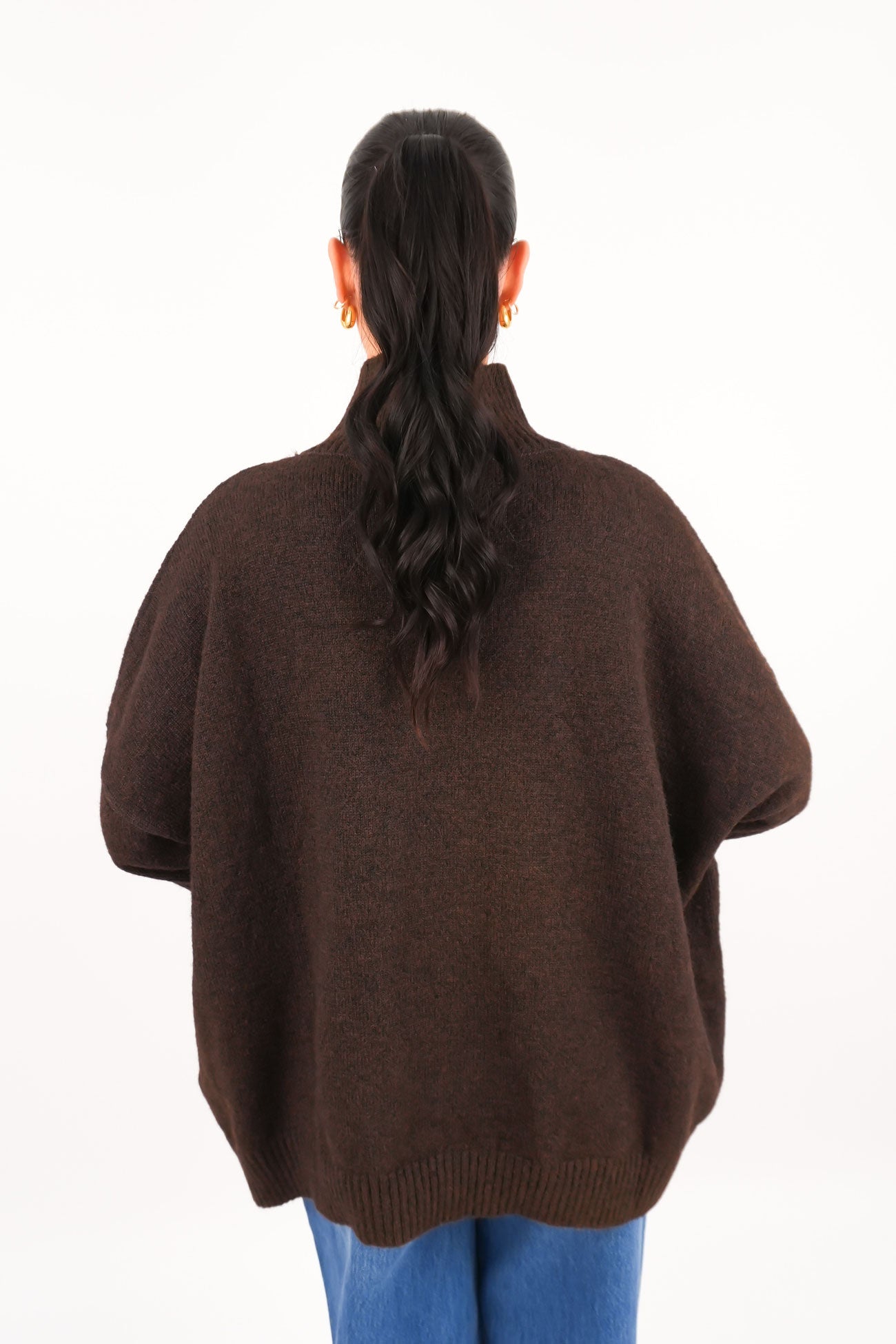 Milo Knit Jumper Chocolate