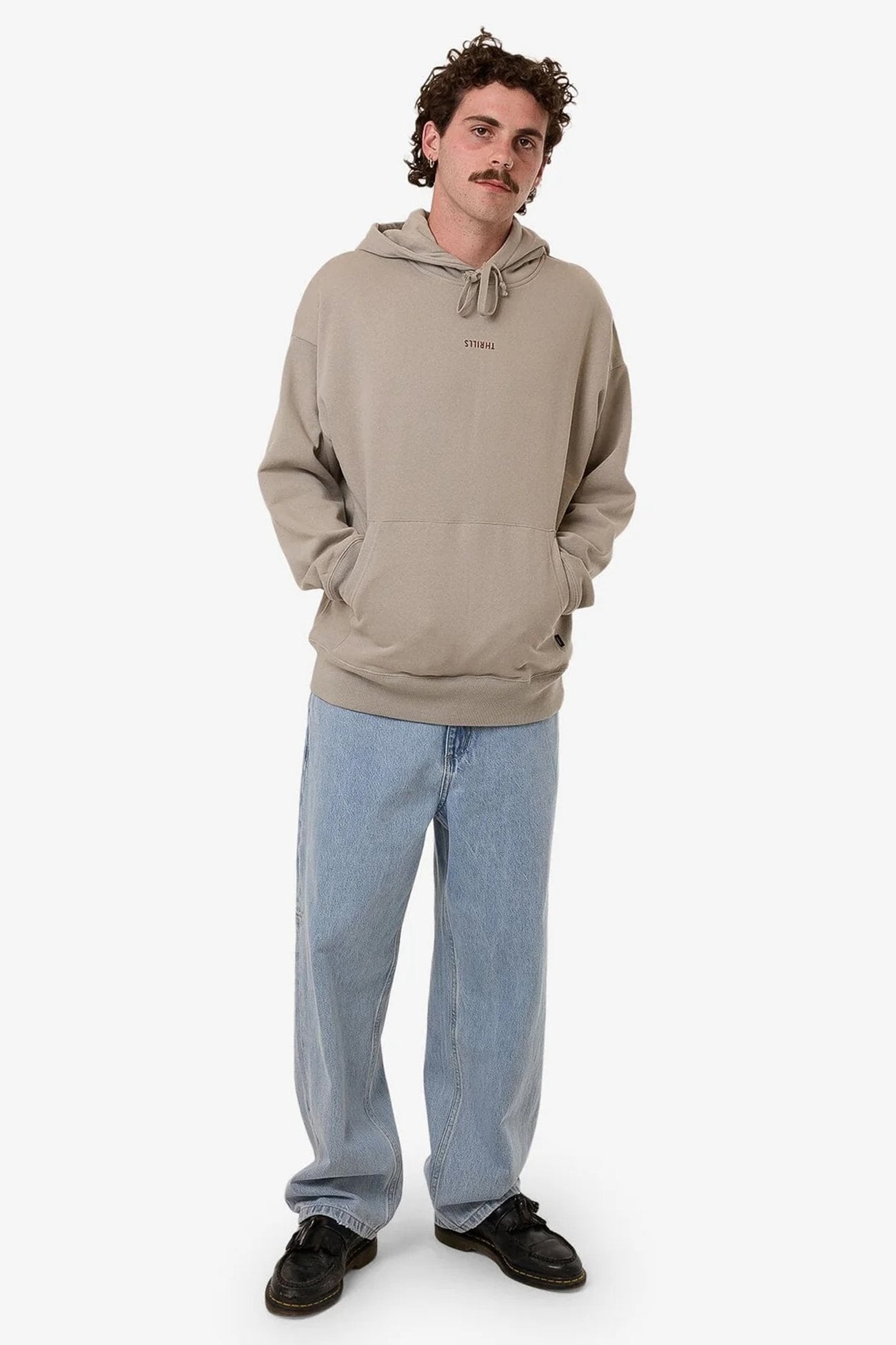 Minimal Thrills Slouch Pull On Hood String