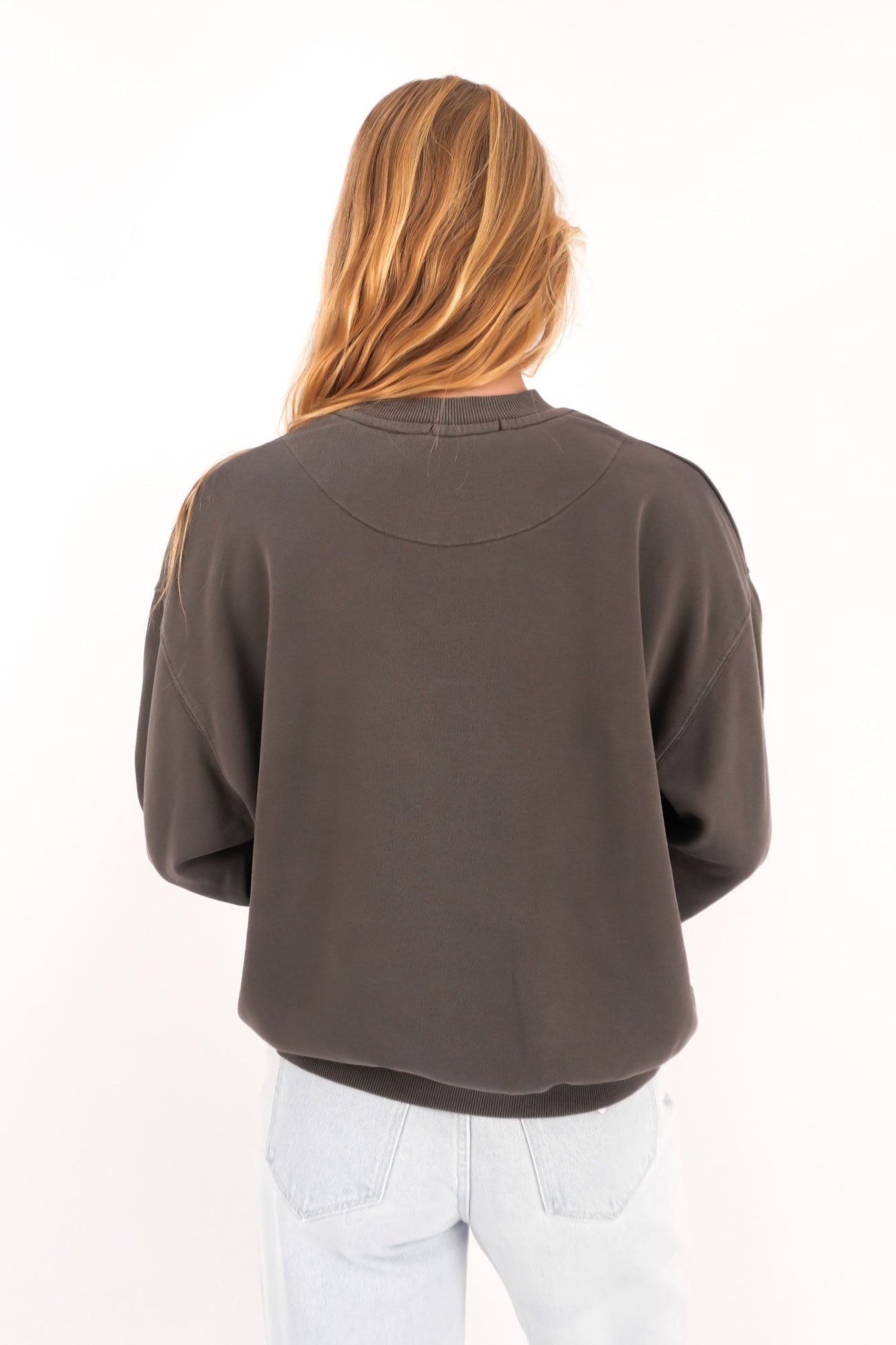 Mon Amour Slouch Crew Charcoal