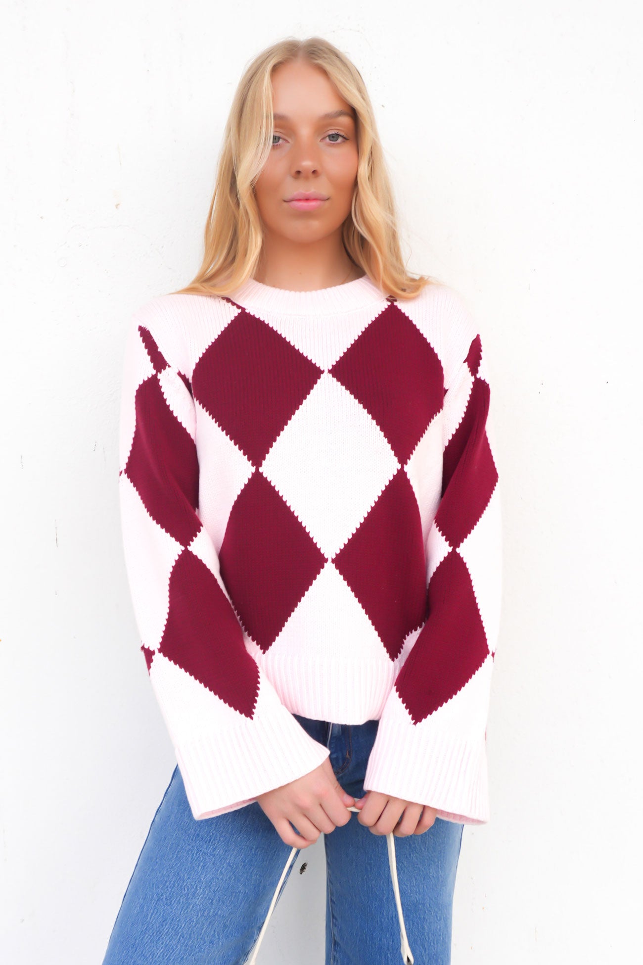 Murphy Knit Pink Wine