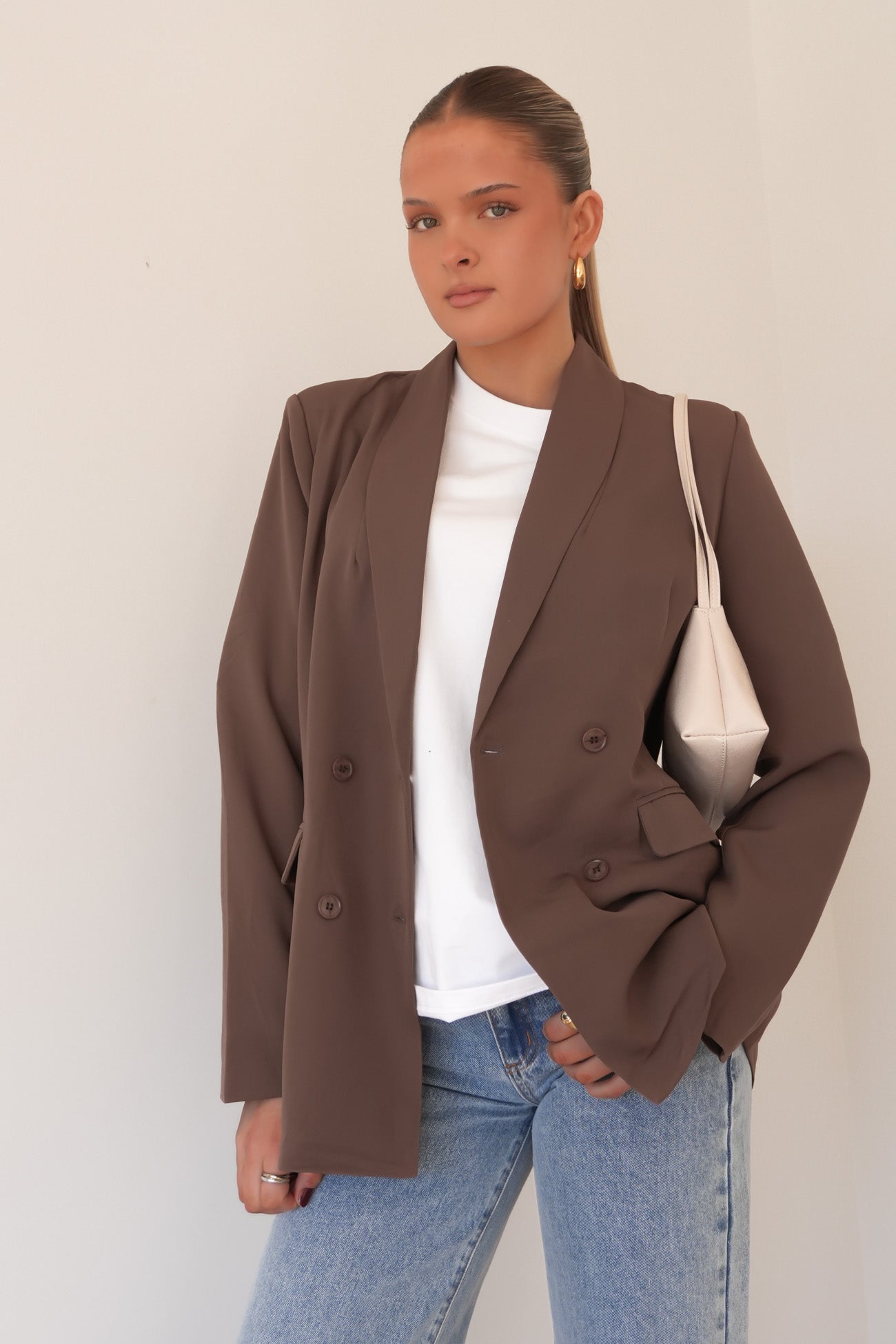 Muse Blazer Cocoa