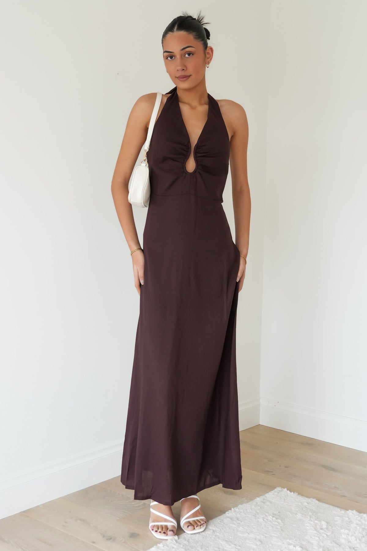 Myles Maxi Dress Brown
