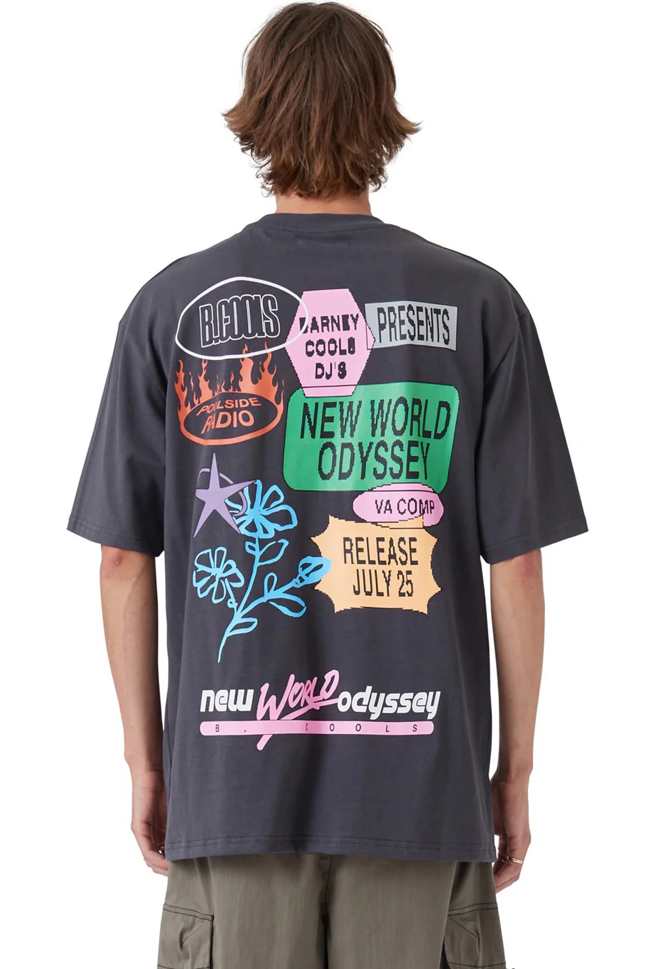 NWO Tee Washed Black