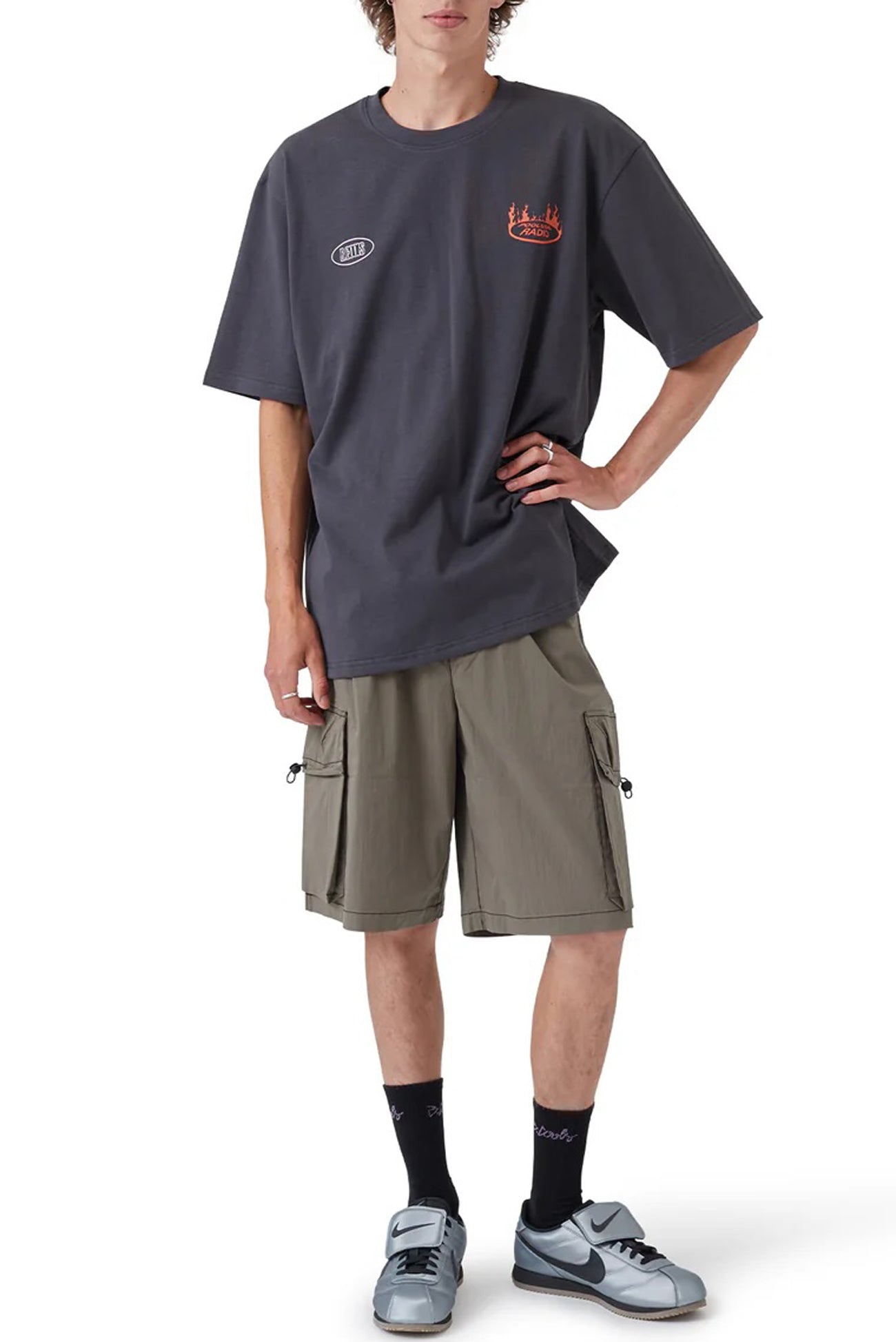 NWO Tee Washed Black