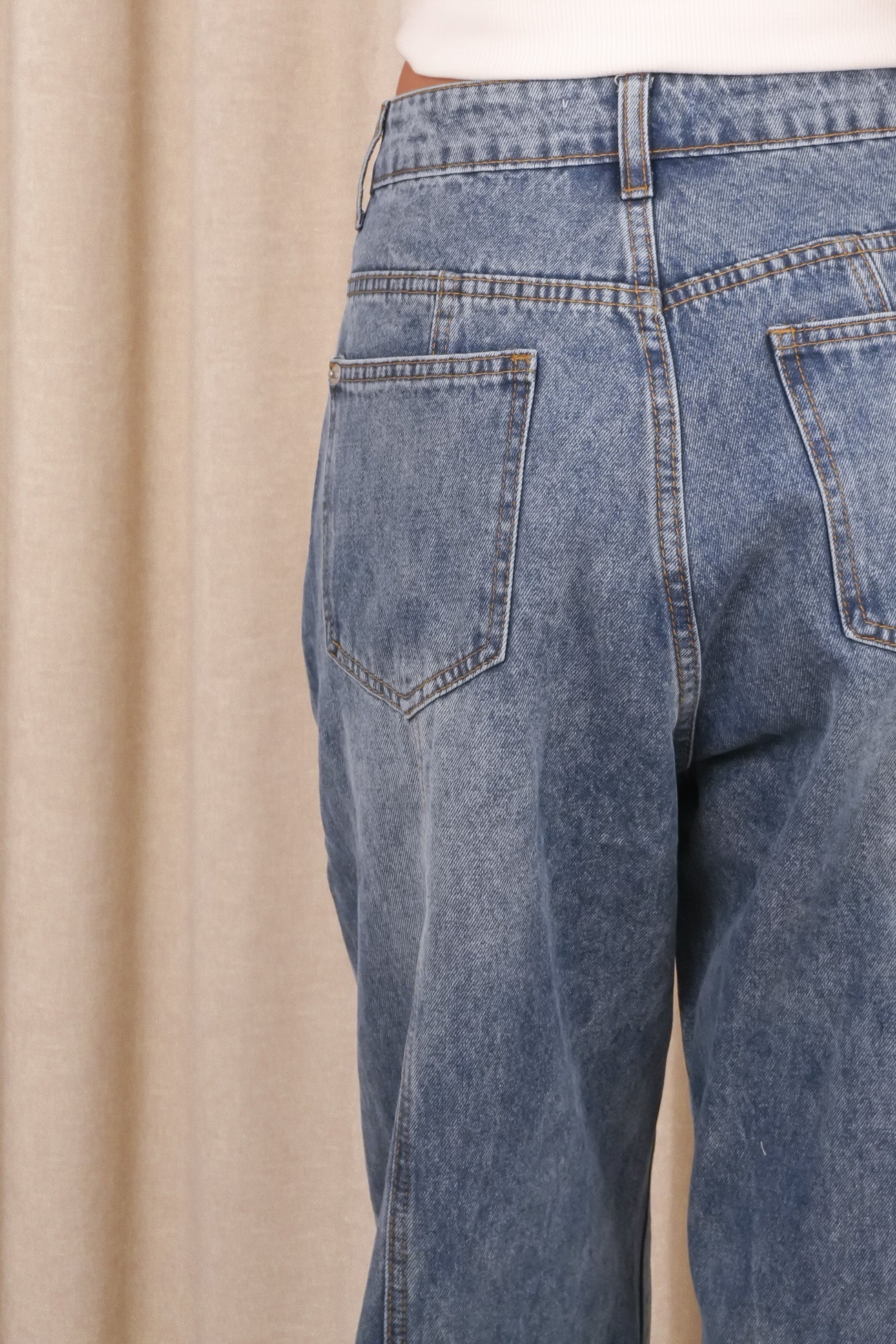 Nateeka Barrel Jean Blue