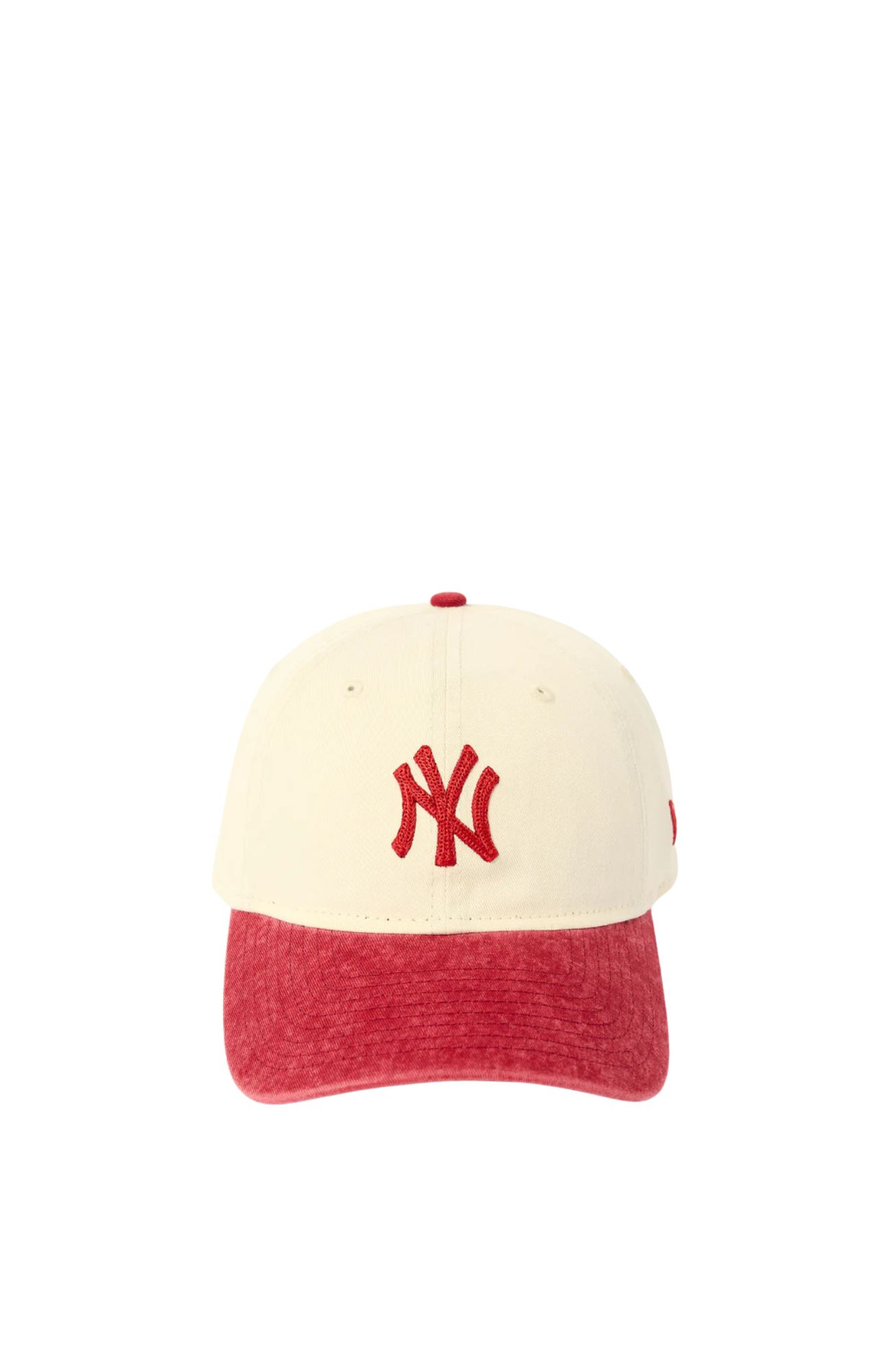 New York Yankees 9TWENTY 2Tone Snow Wash Hot Red