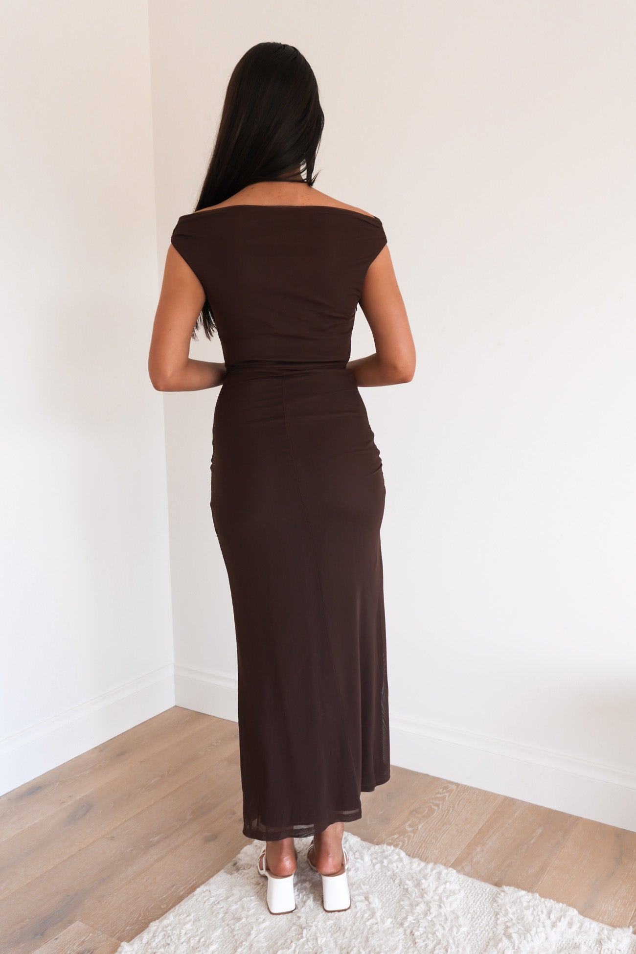 Nichole Maxi Dress Brown