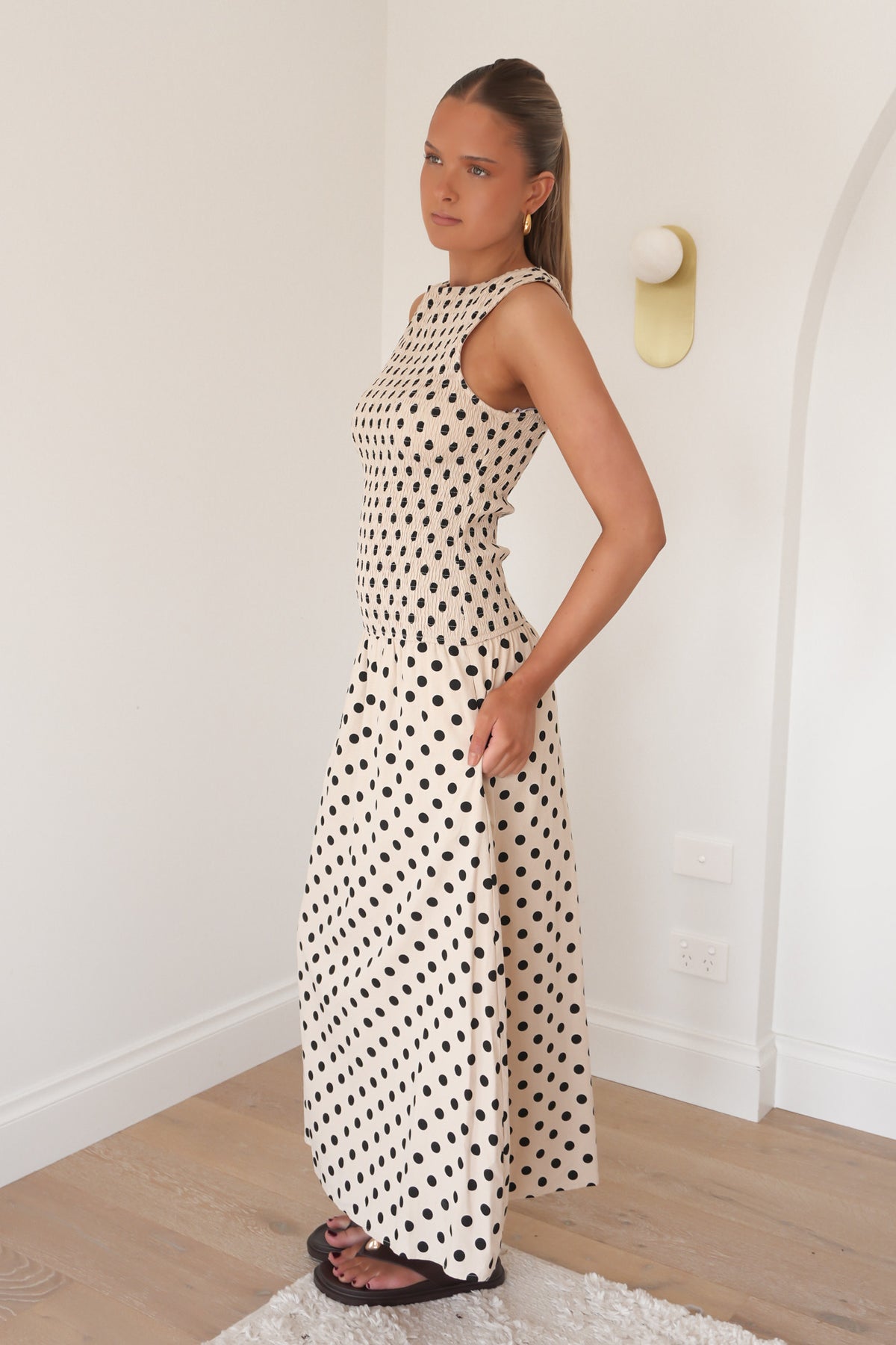Nieve Maxi Dress Natural