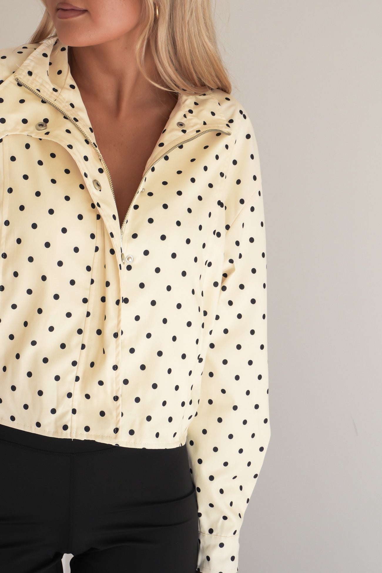 Nika Jacket Cream Polka Dot