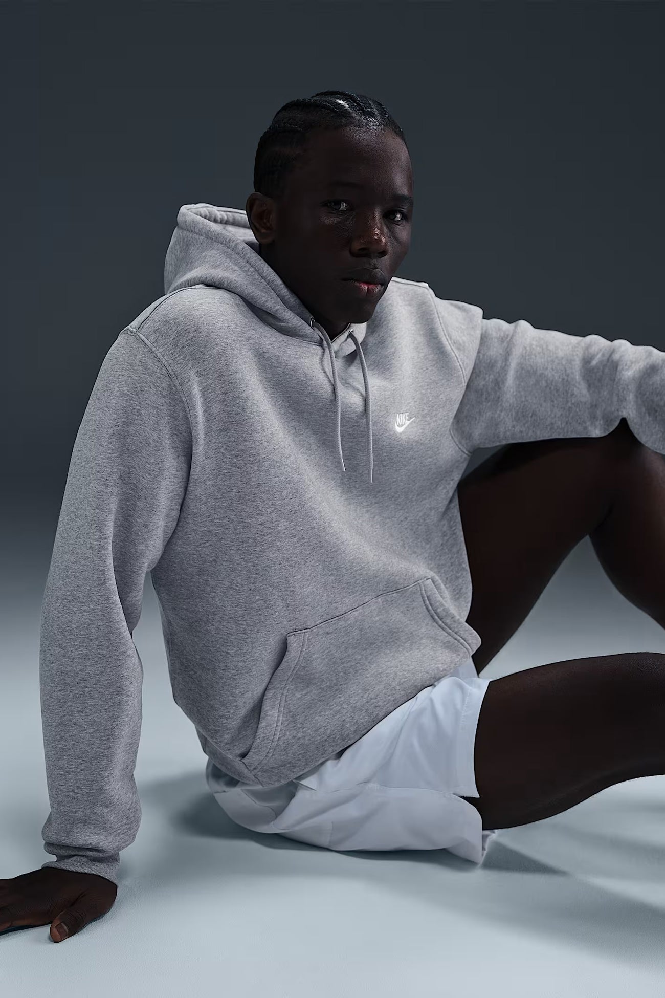 Nike-Club-BB-Pullover-Fleece-Hoodie-Dark-Grey-Heather-Light-Smoke-Grey-White-fcjpg