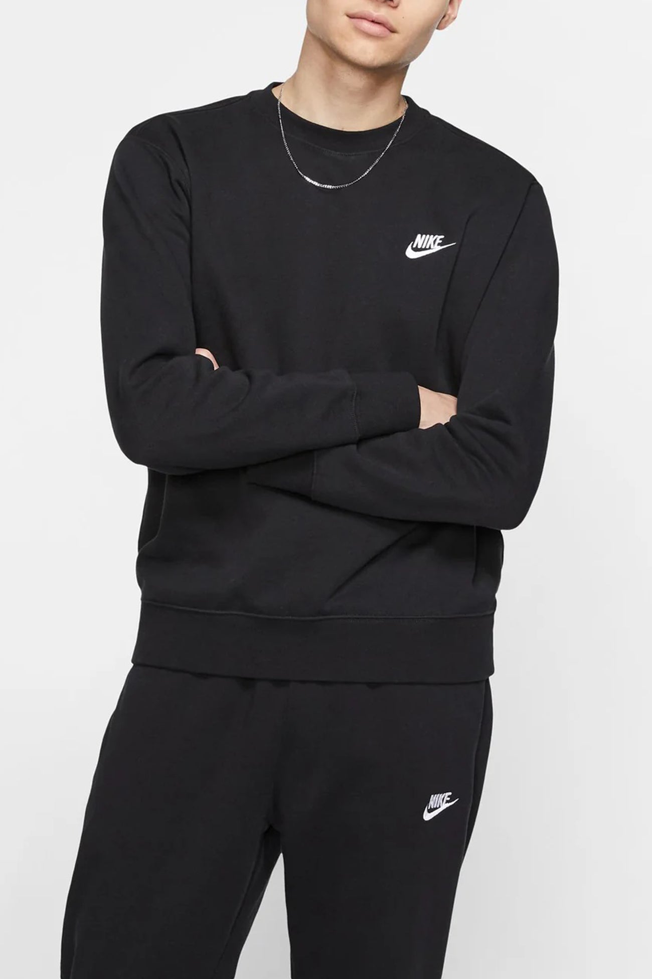 Nike Sportswear Club Fleece Crew Black