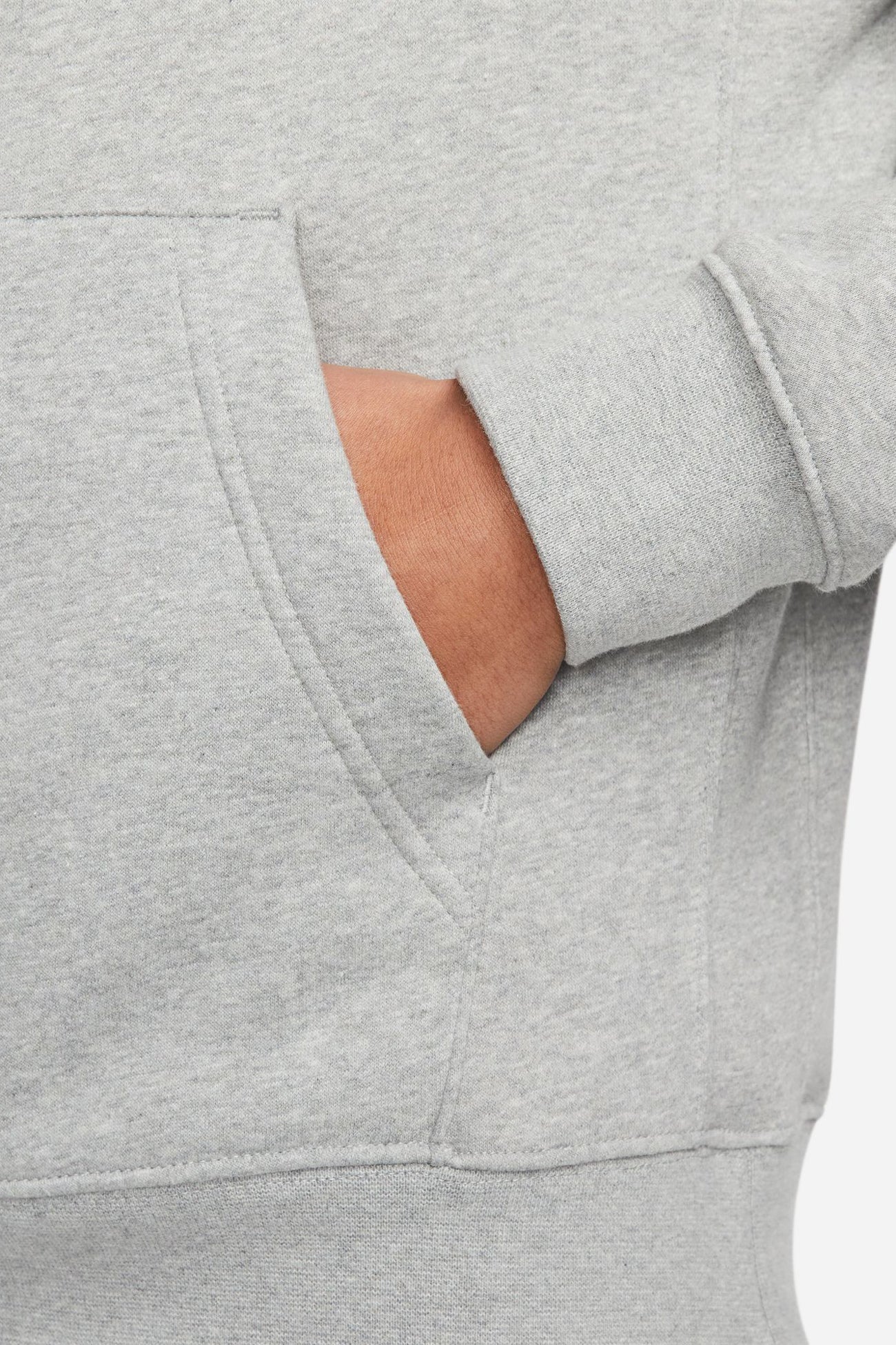 Nike Sportswear Club Pullover Hoodie Dark Grey Heather