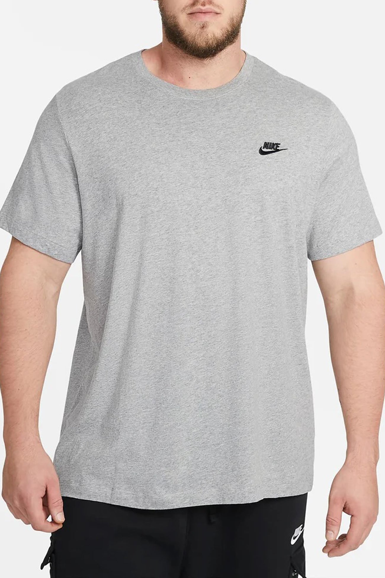 Nike Sportswear Club Tee Grey Heather