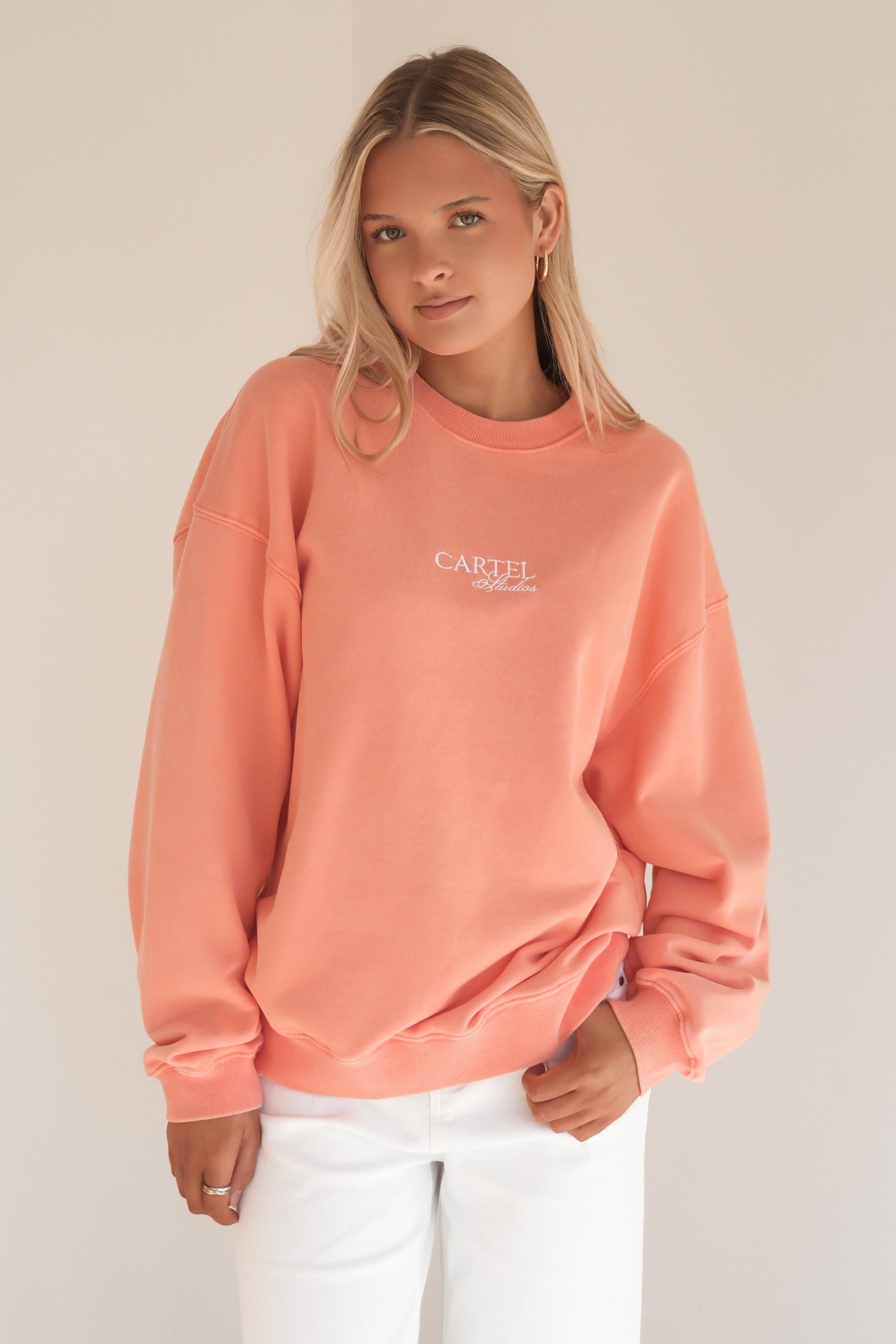 Nina Sweater Coral