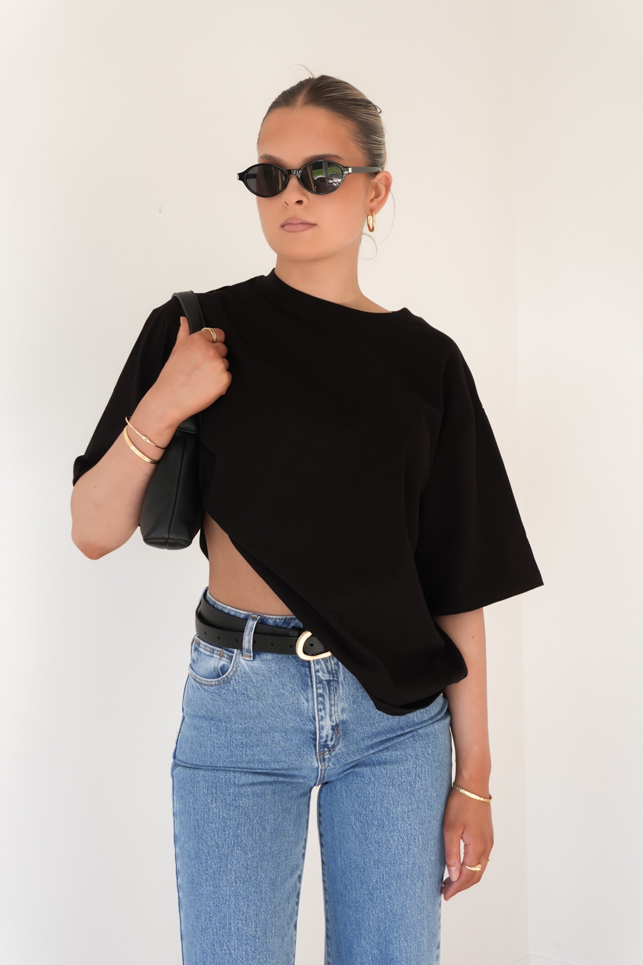 Noah Oversized Tee Black