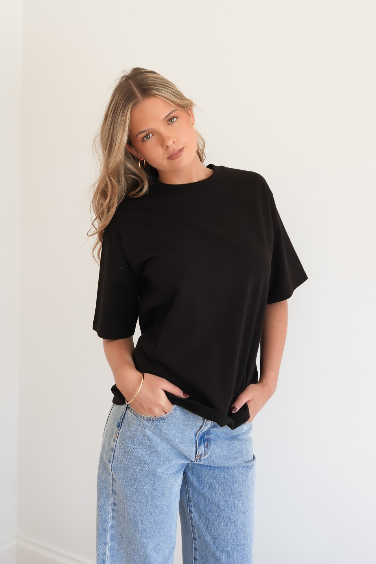 Noah Oversized Tee Black