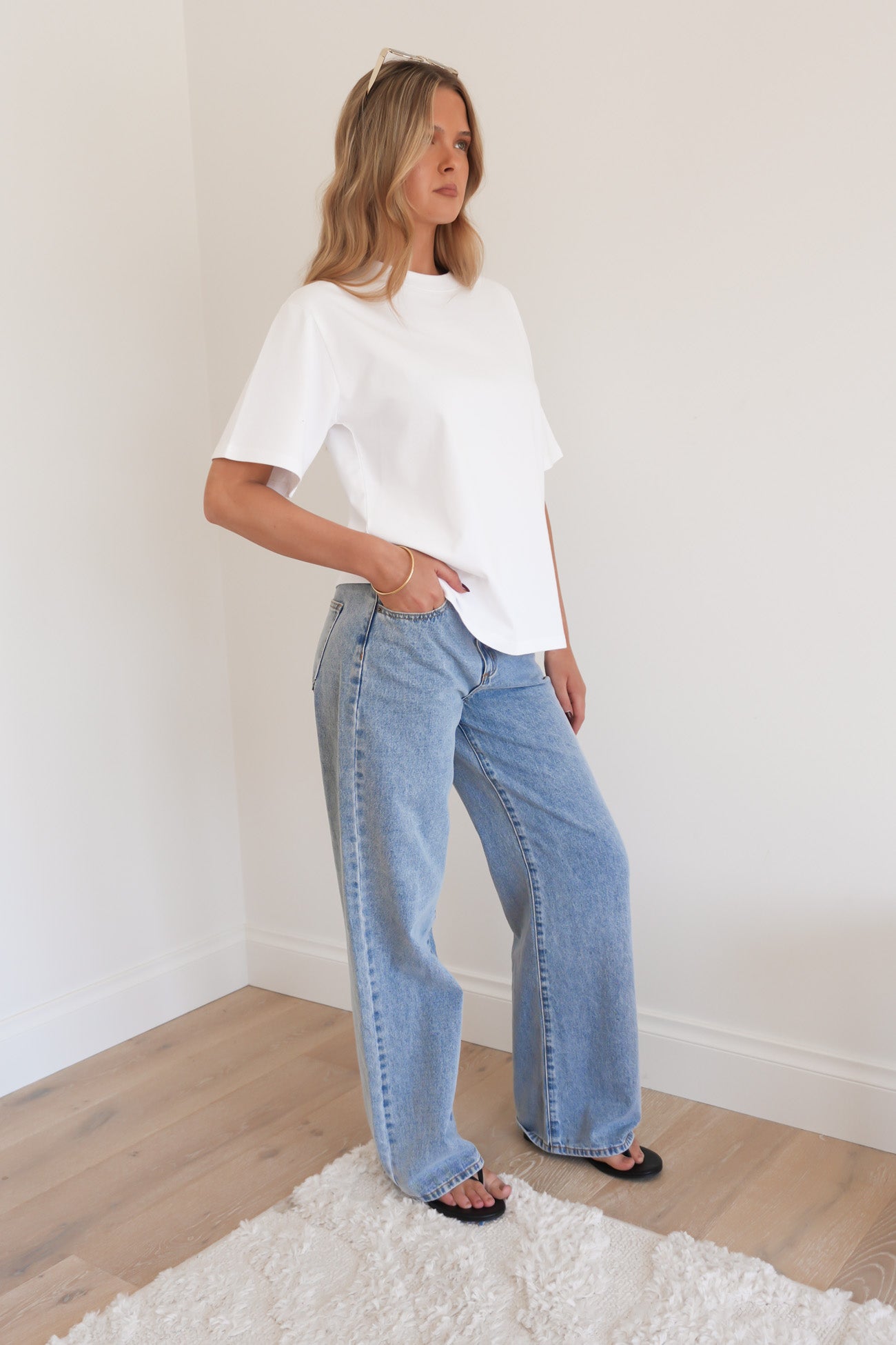 Noah Oversized Tee White