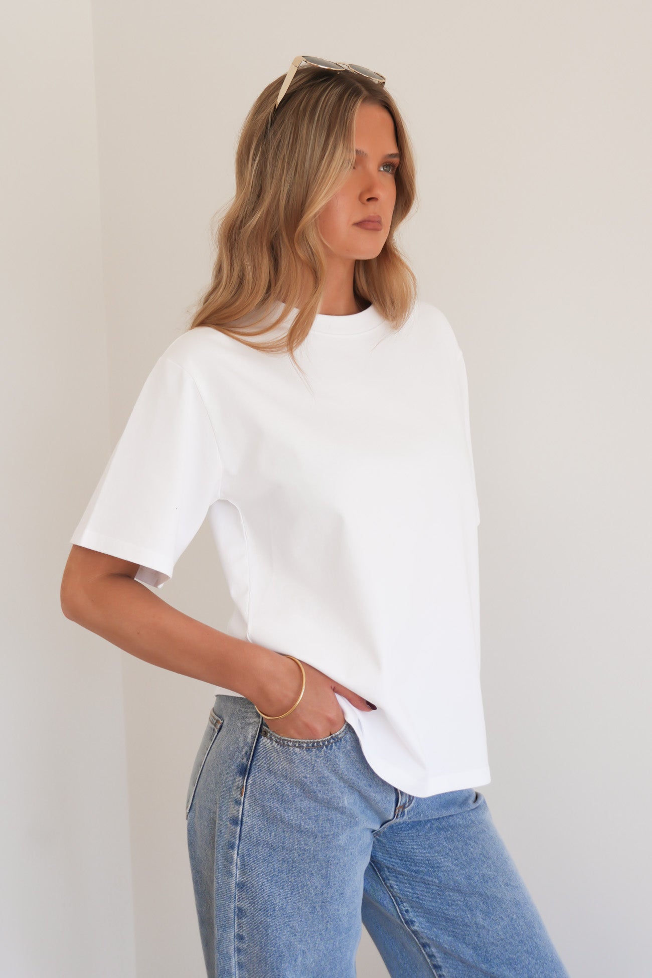 Noah Oversized Tee White