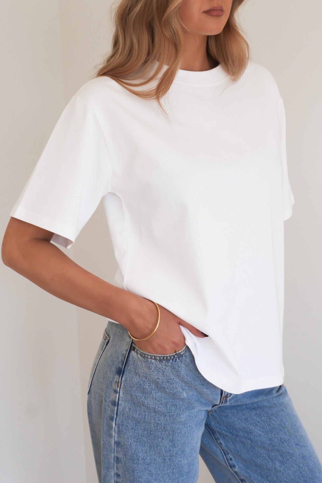 Noah Oversized Tee White