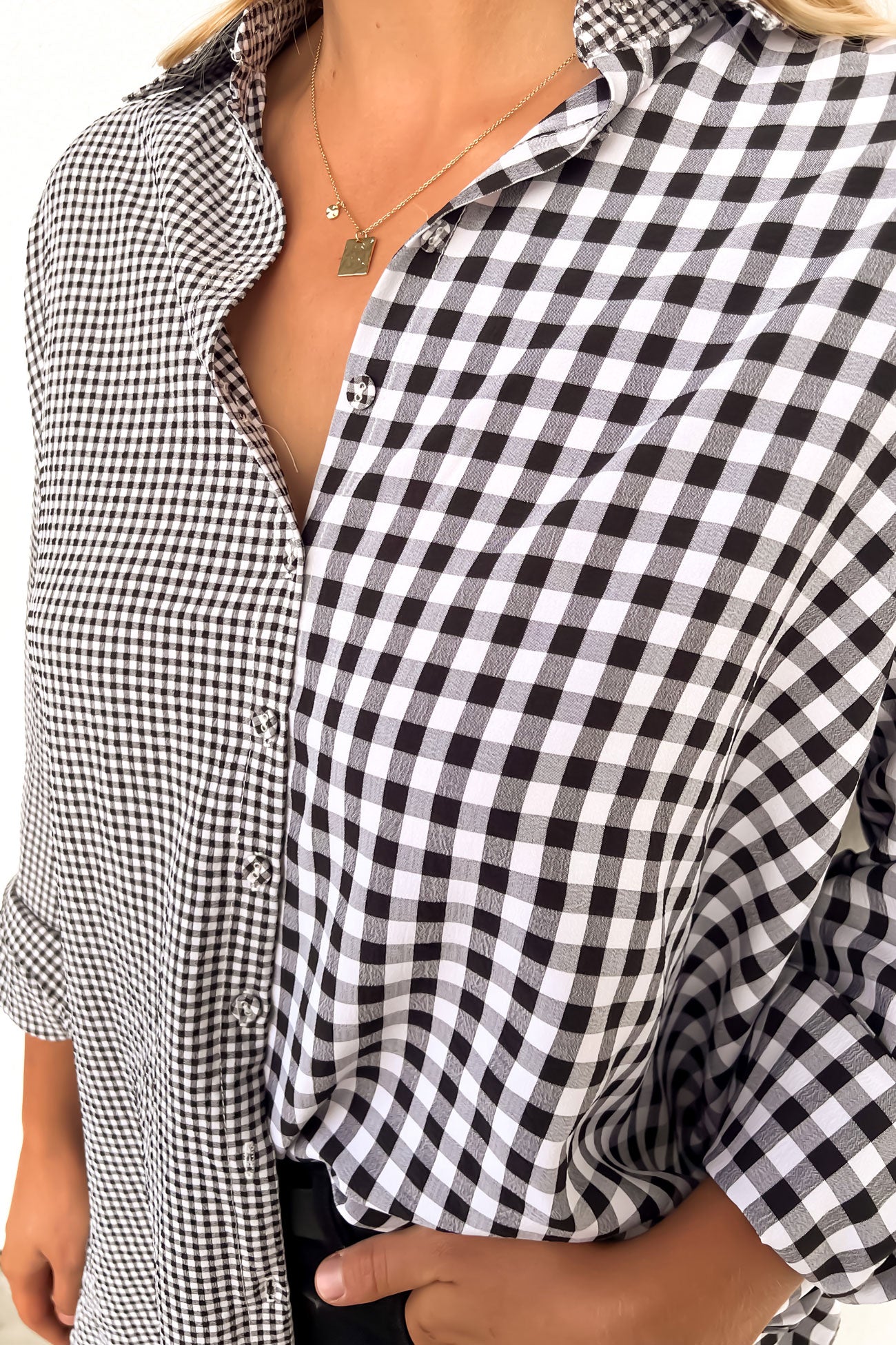 Nolan Shirt Black Check