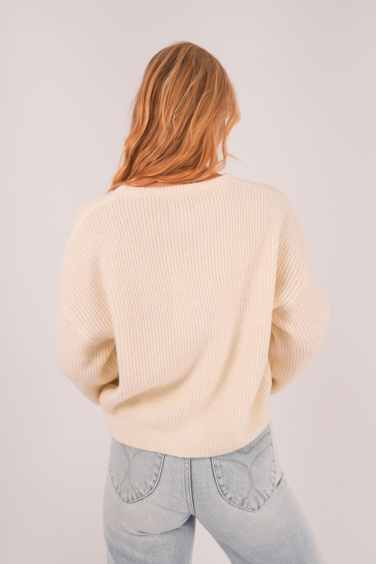 Noni Knit Jumper Ivory