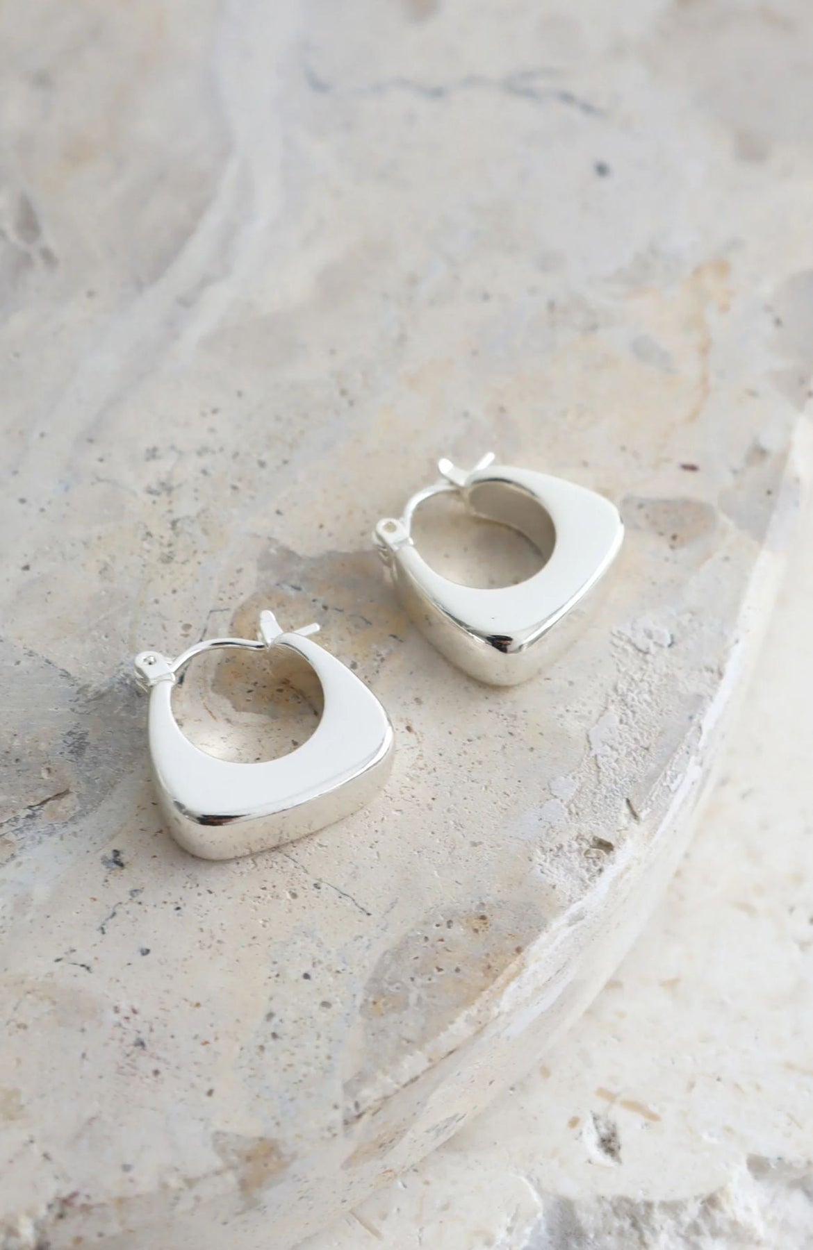 Nora-Huggie-Earrings-Silver-1