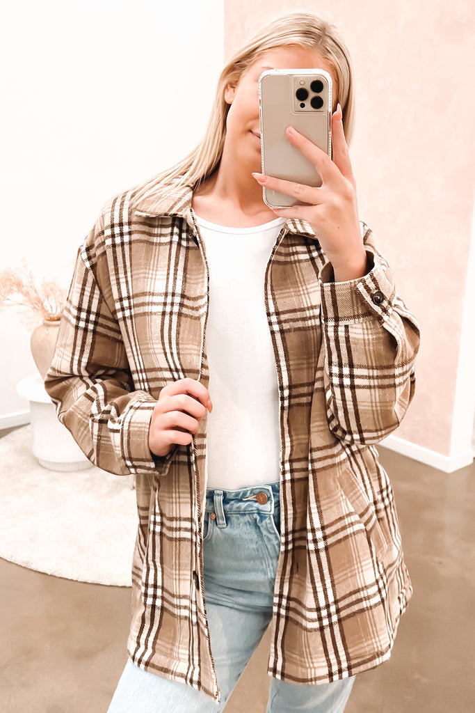 Nyck Jacket Mocha Jean Jail