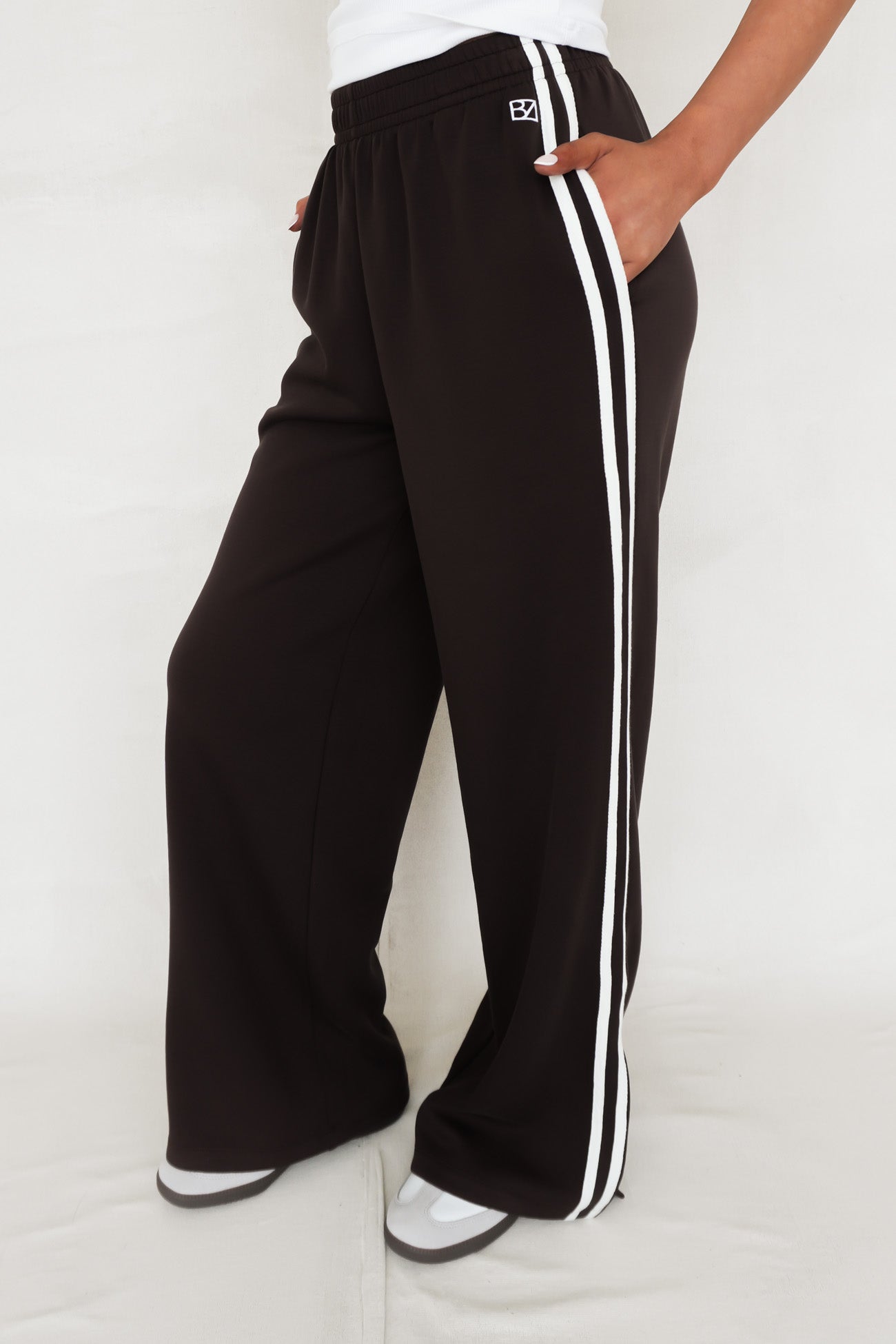 Oakley Stripe Track Pant Chocolate