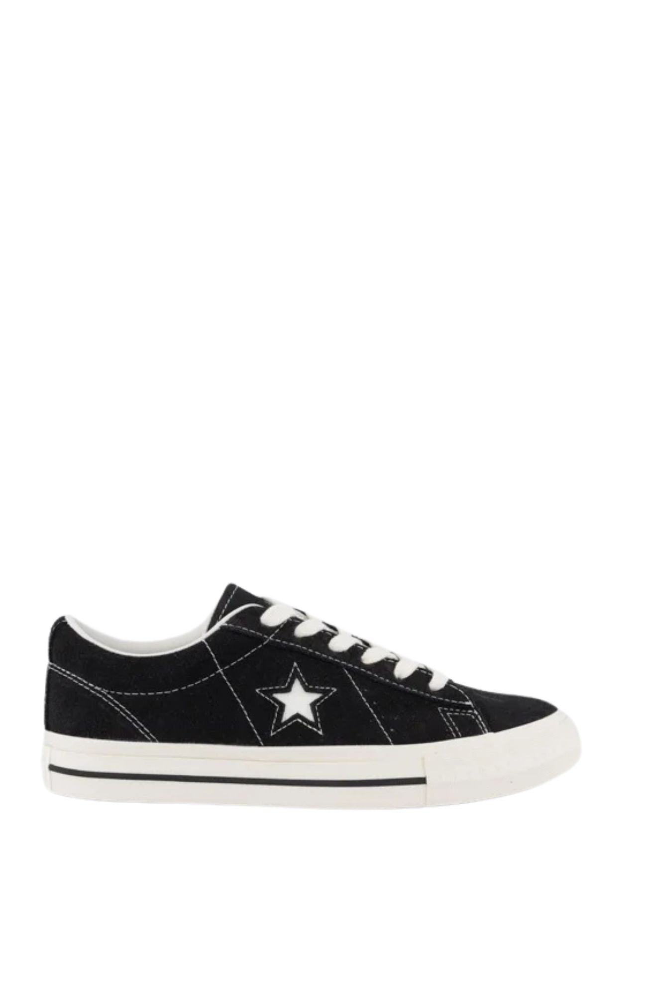 One Star 95 Low Top Black Vintage White