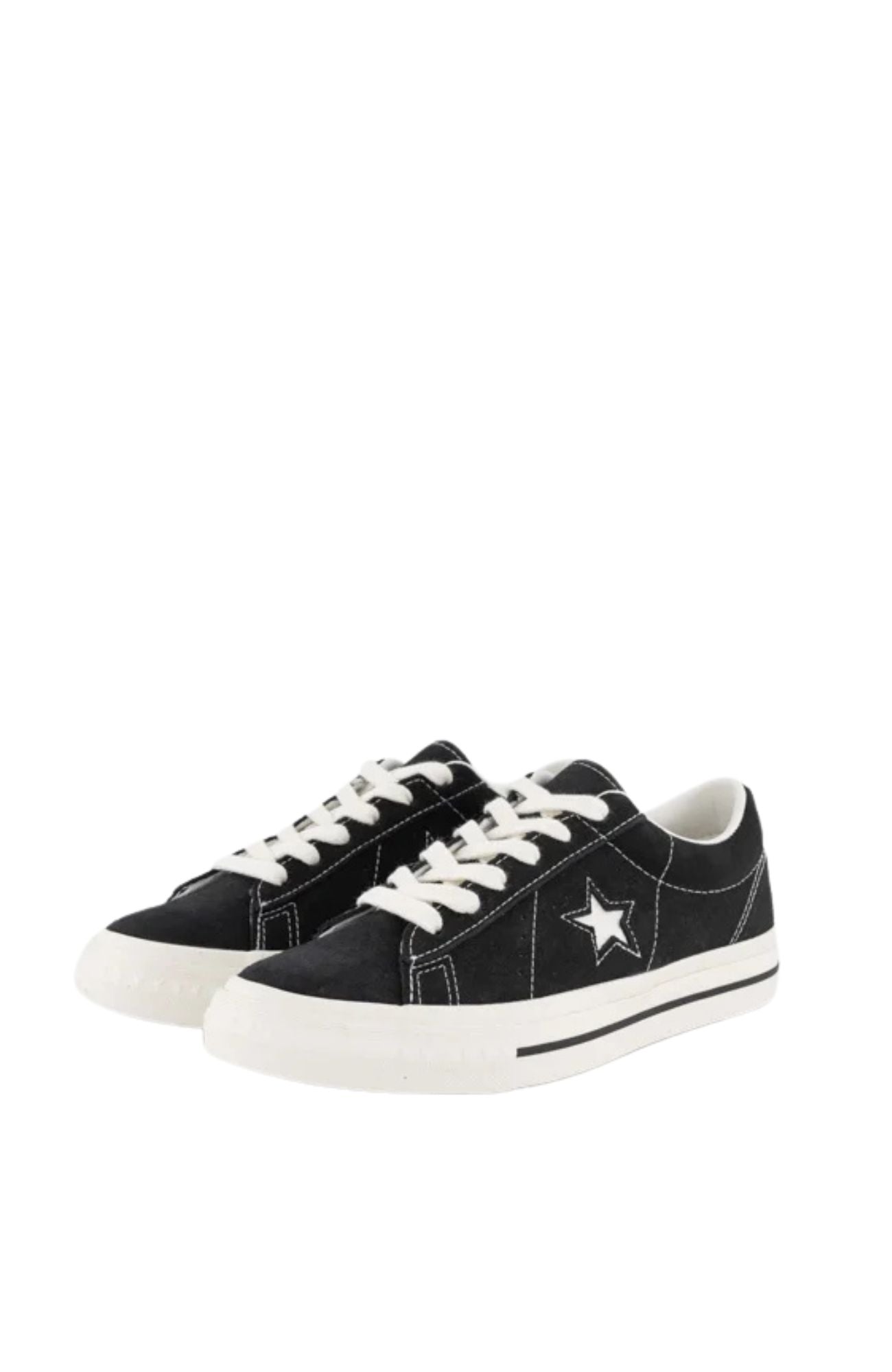One Star 95 Low Top Black Vintage White
