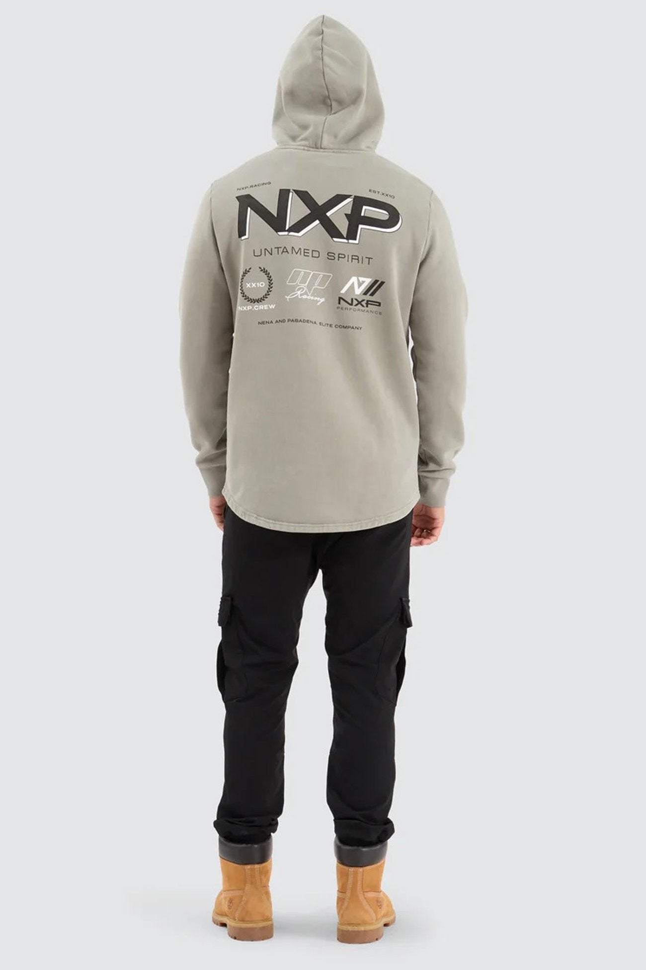 Opium Dual Curved Hoodie Pigment Shadow