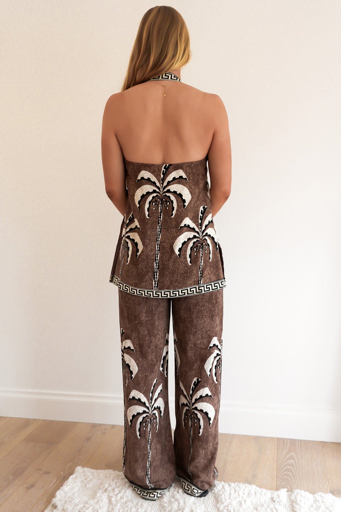 Orielle Pant Tropical Mosaic