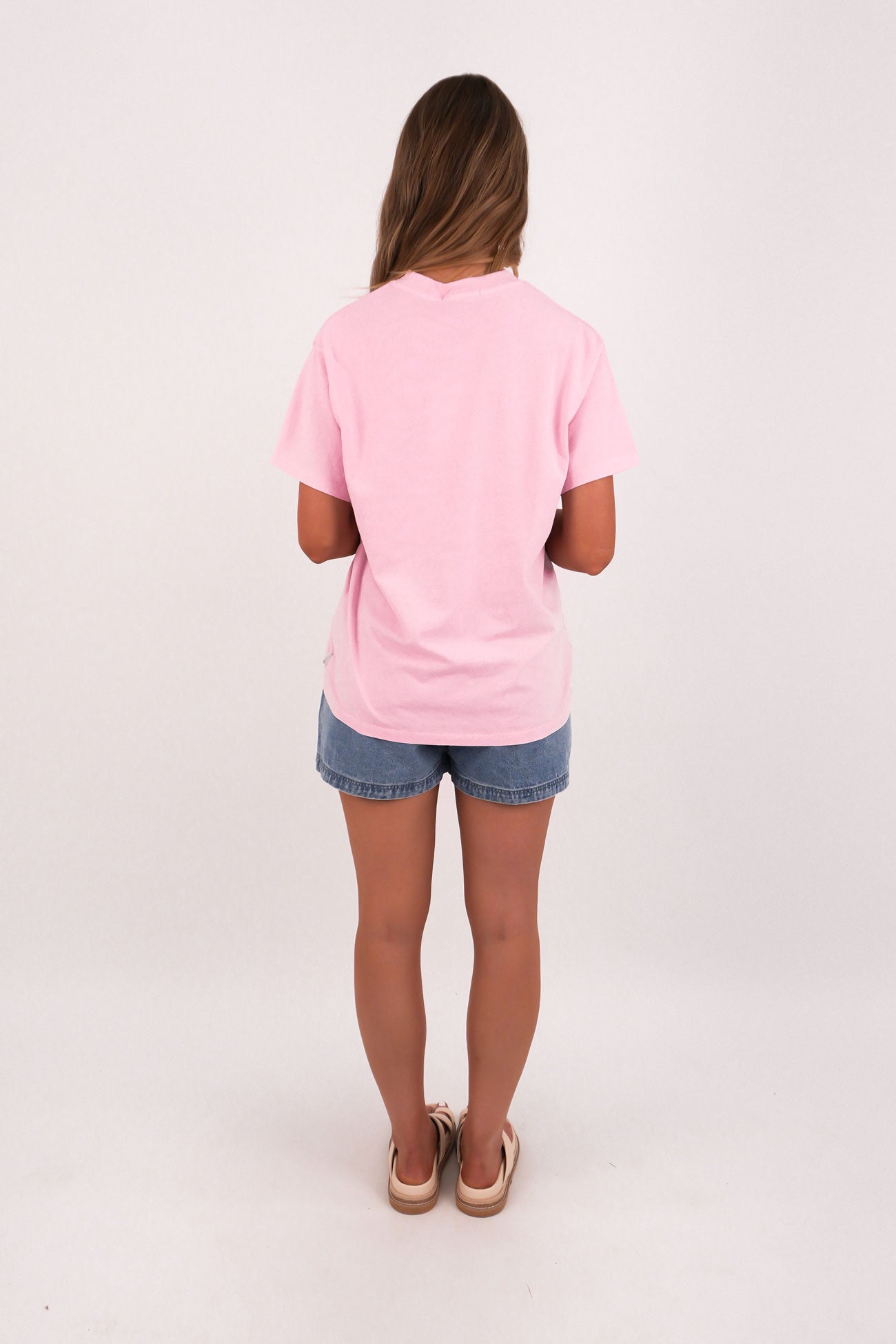 Palermo Relaxed Tee Light Pink