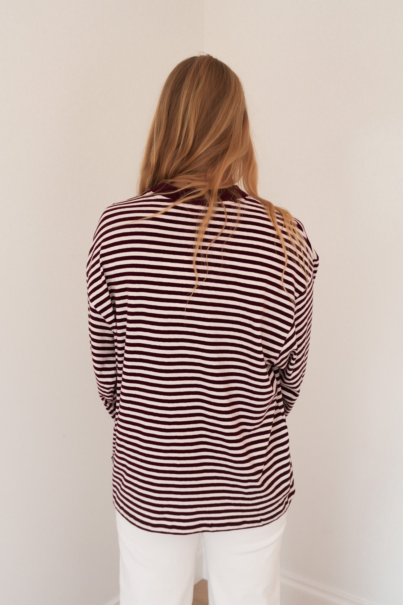 Paloma Long Sleeve Stripe Tee Port