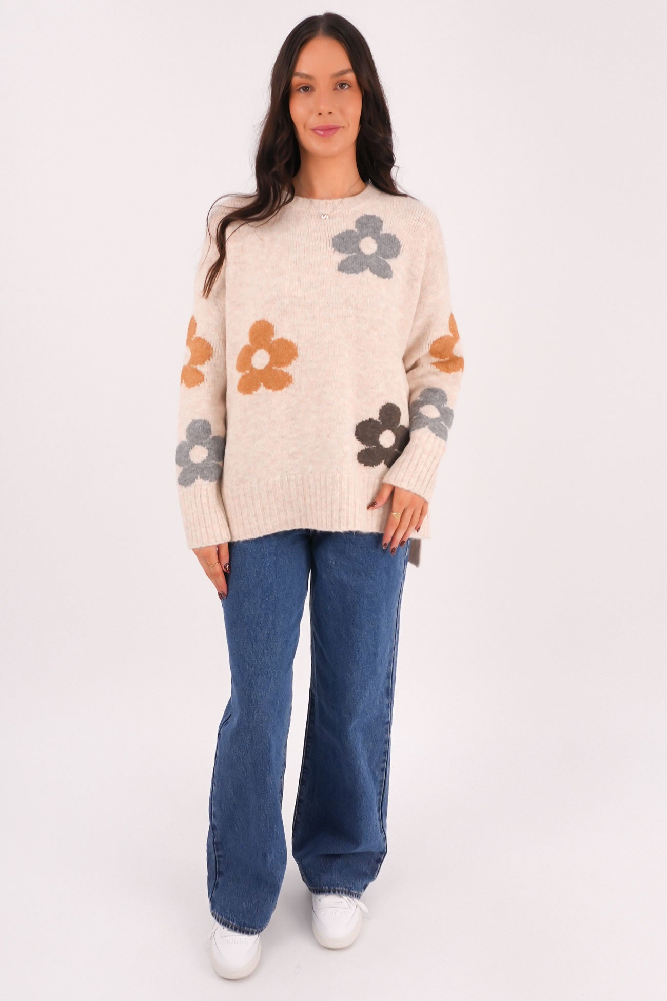 Paris Knit Jumper Latte