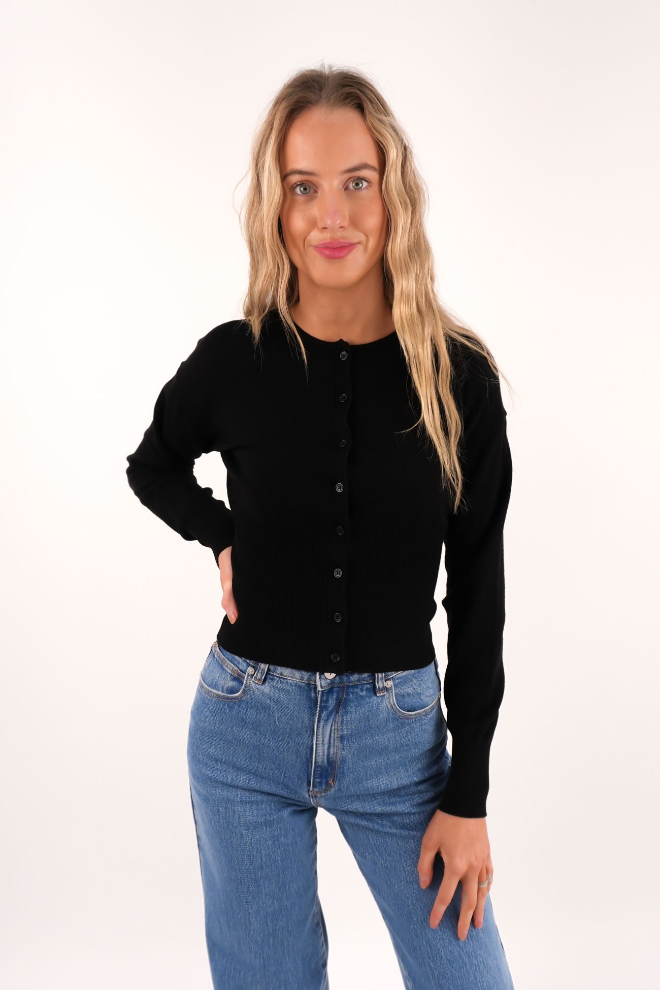 Patricia Cardigan Black