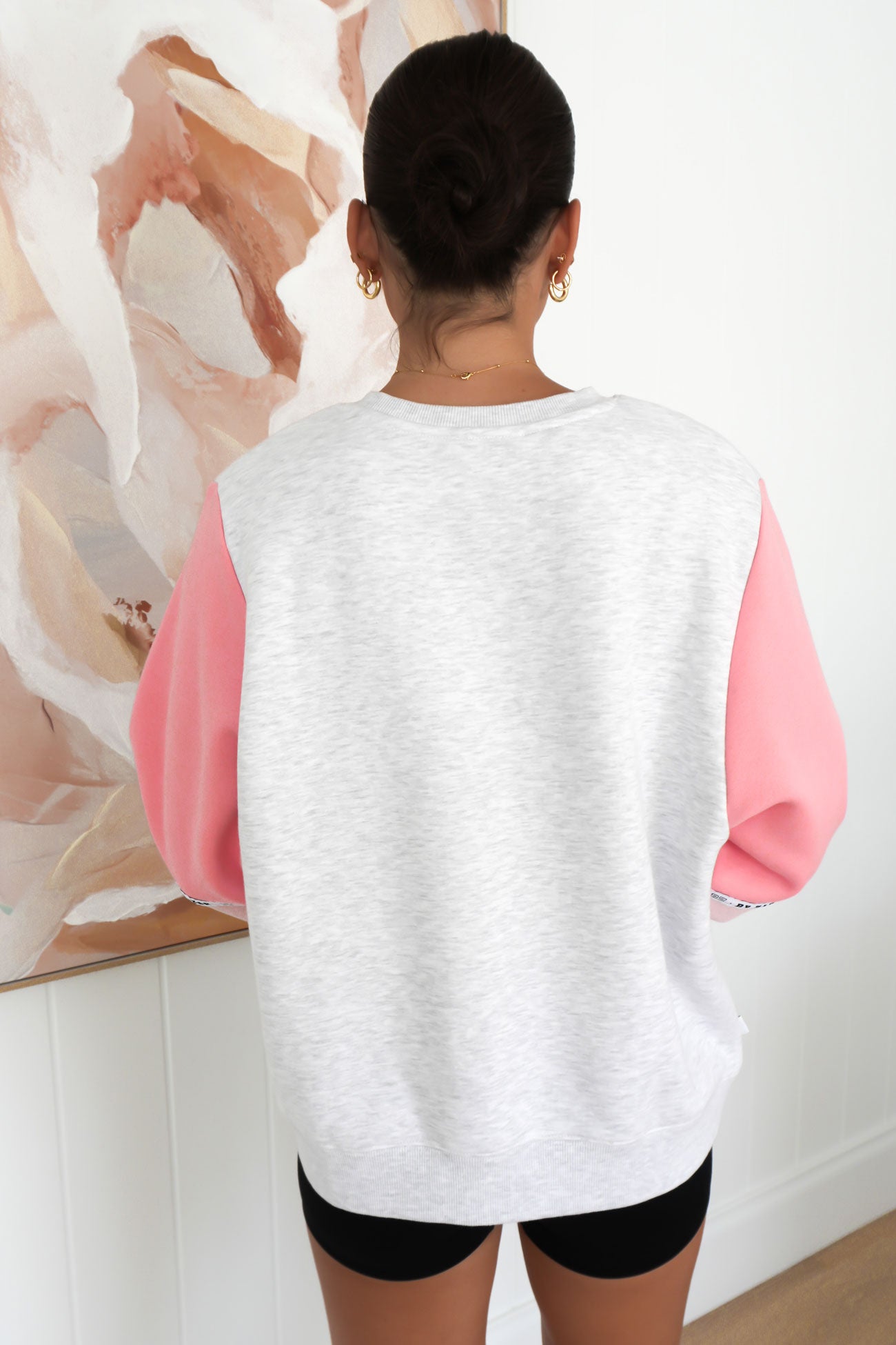 Paxton Panel Crew Pink