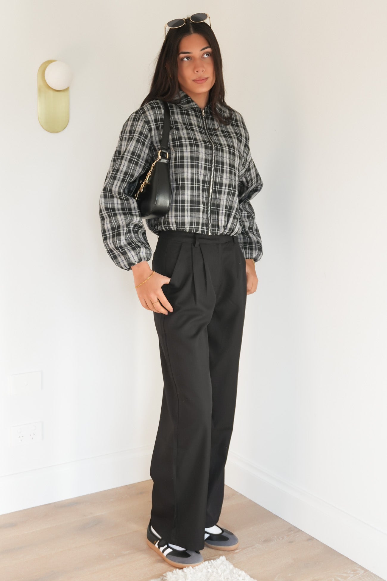 Payten Jacket Black Check
