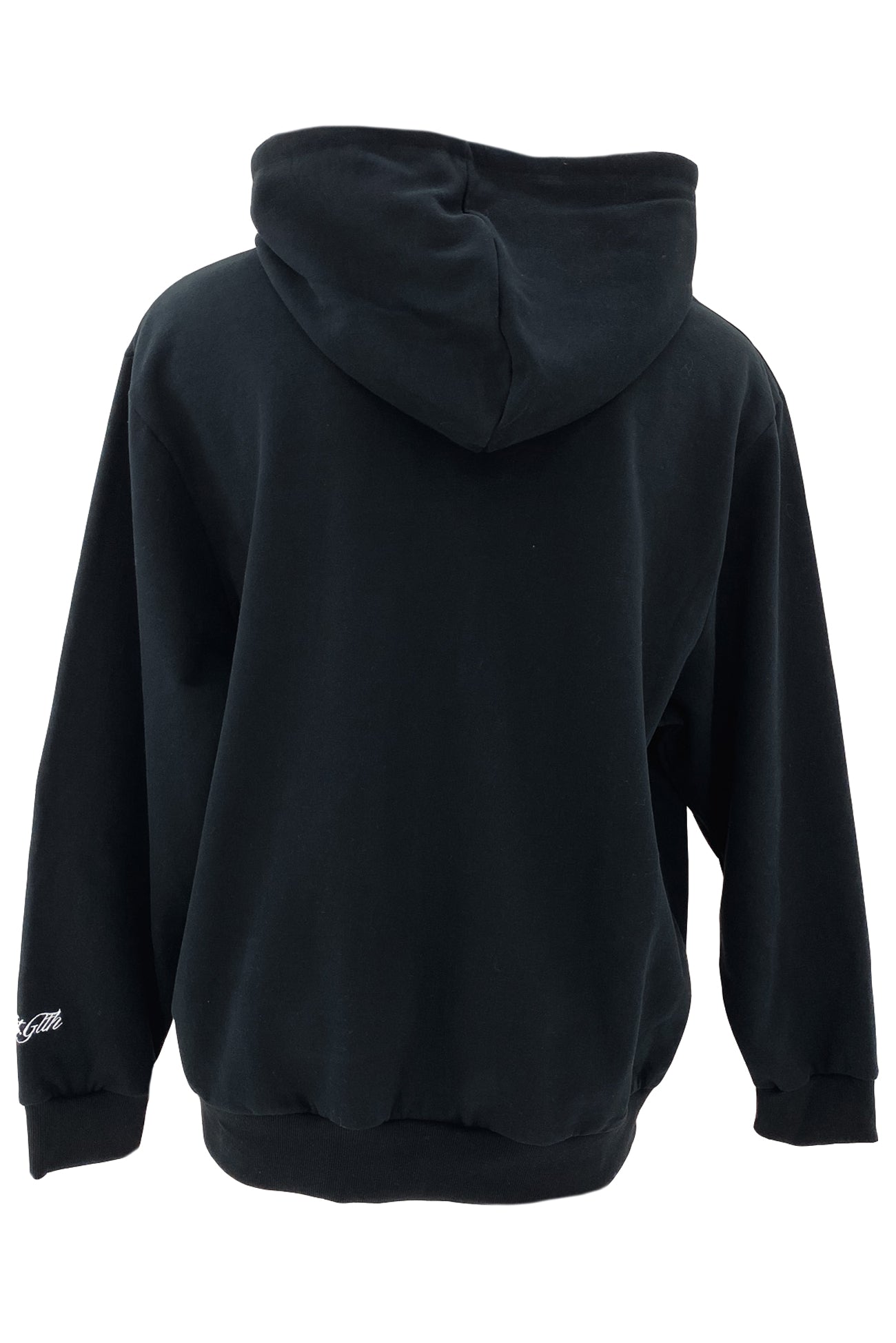 Perforate Hoodie Black b